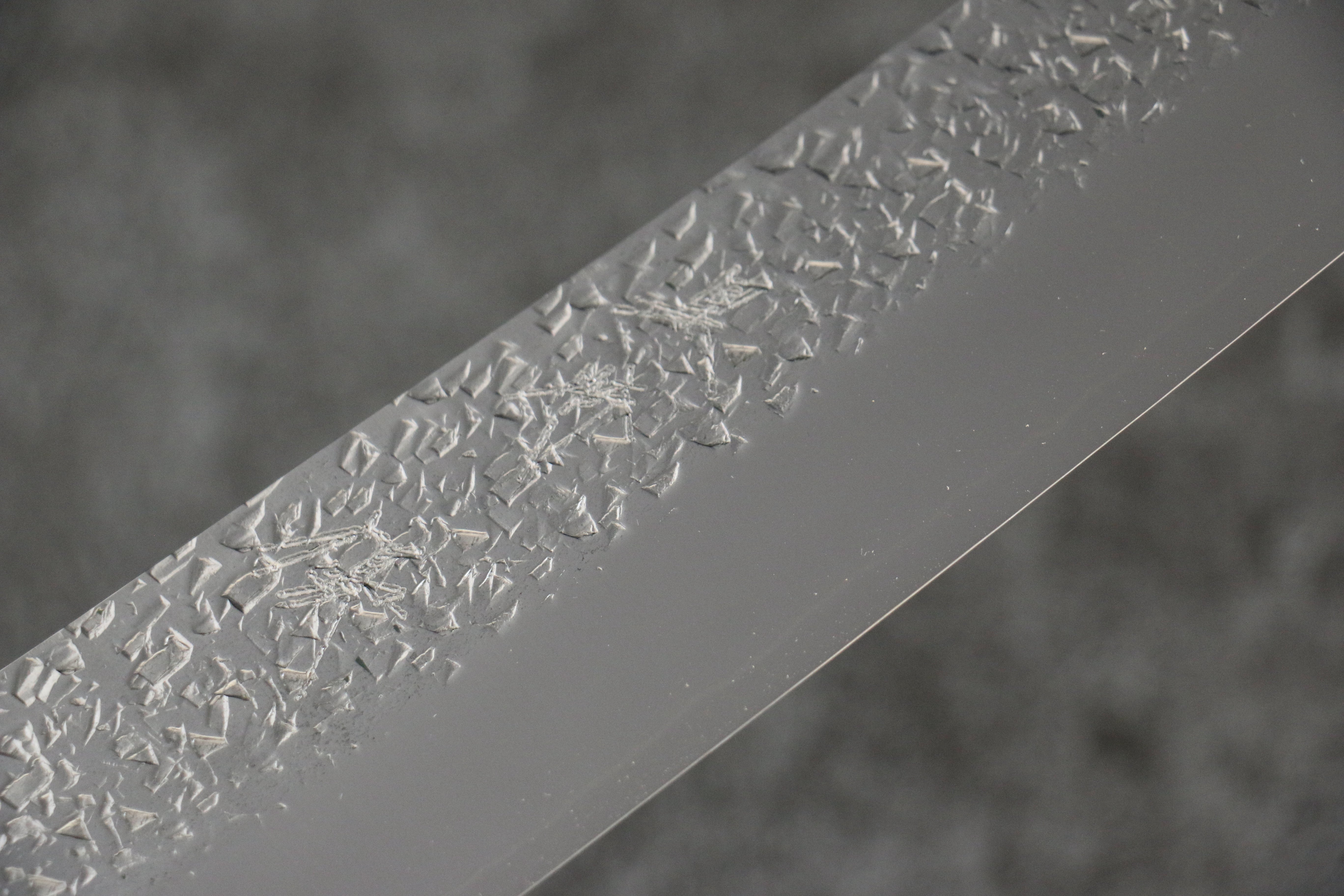 黑崎 優 雫 SG2 鏡面處理 鎚目 先丸柳刃 450mm 花梨木(兩側帶水牛環型設計) 握把 附刀鞘 - 清助刃物