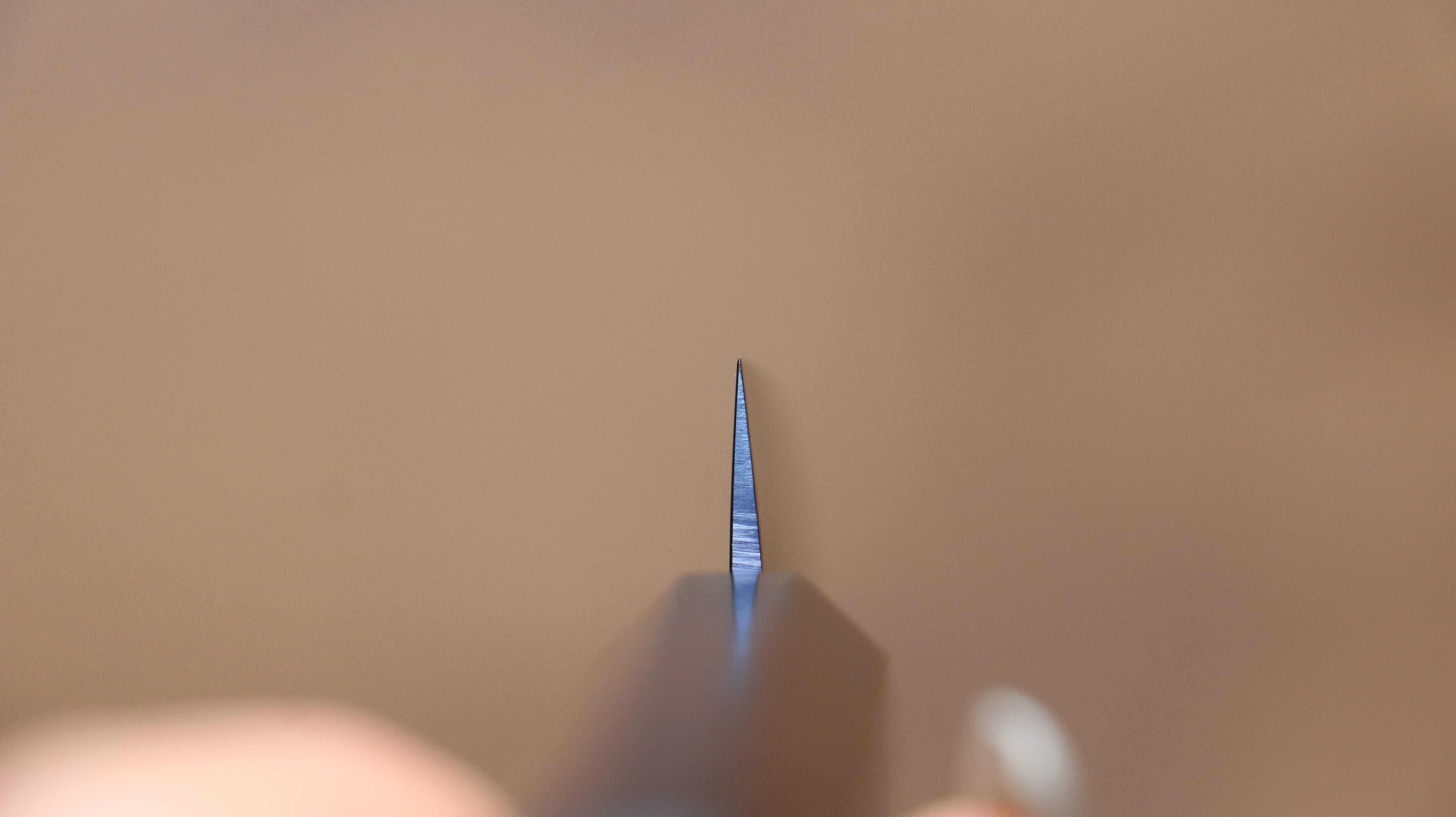 清助 SK-85鋼 離子鍍 鎚目 多用途小刀 120mm 紅合成木 握把 - 清助刃物