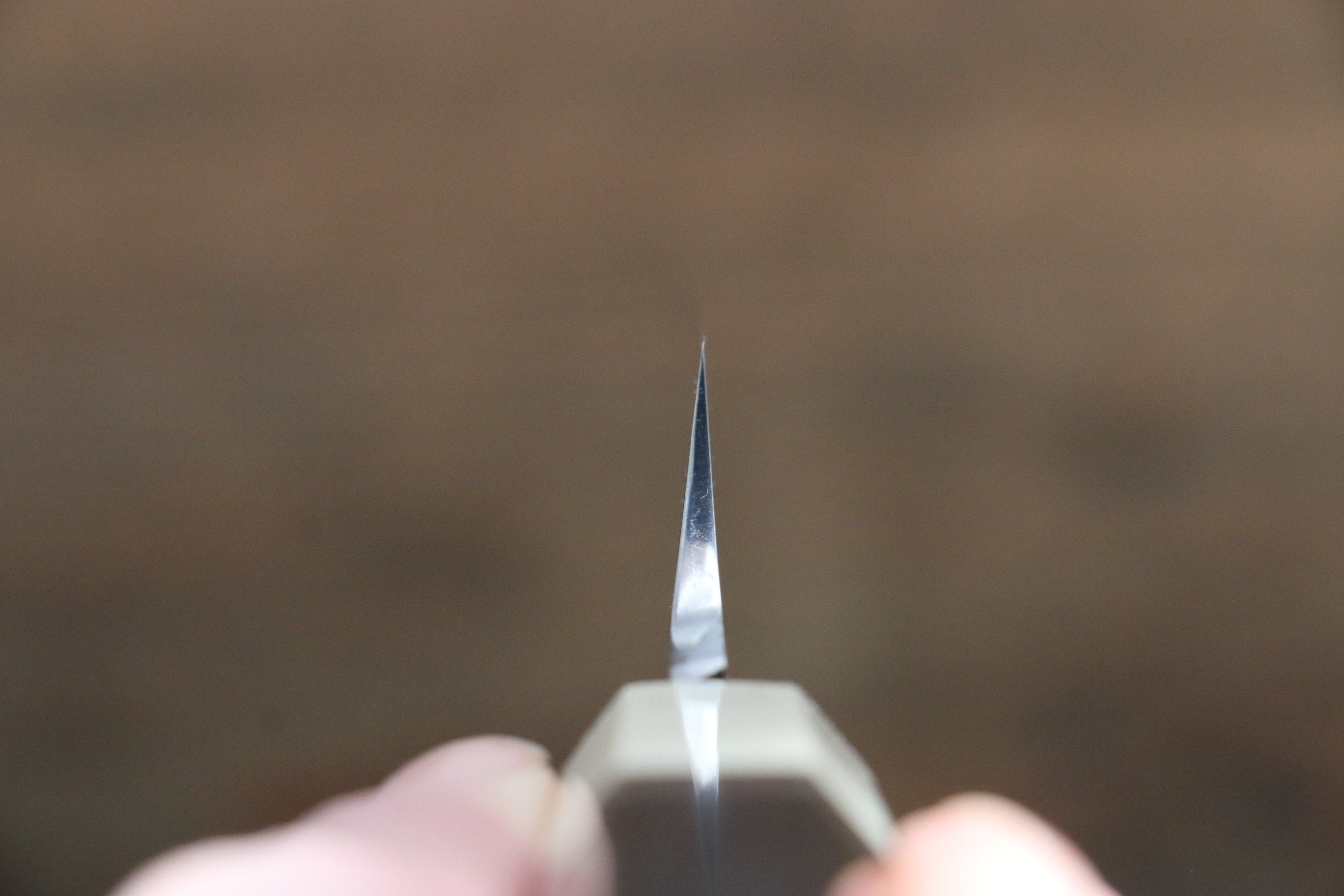 堺 孝行 青鋼一號 柳刃 300mm 花梨柄(帶三個環型設計)握把 附刀鞘 - 清助刃物