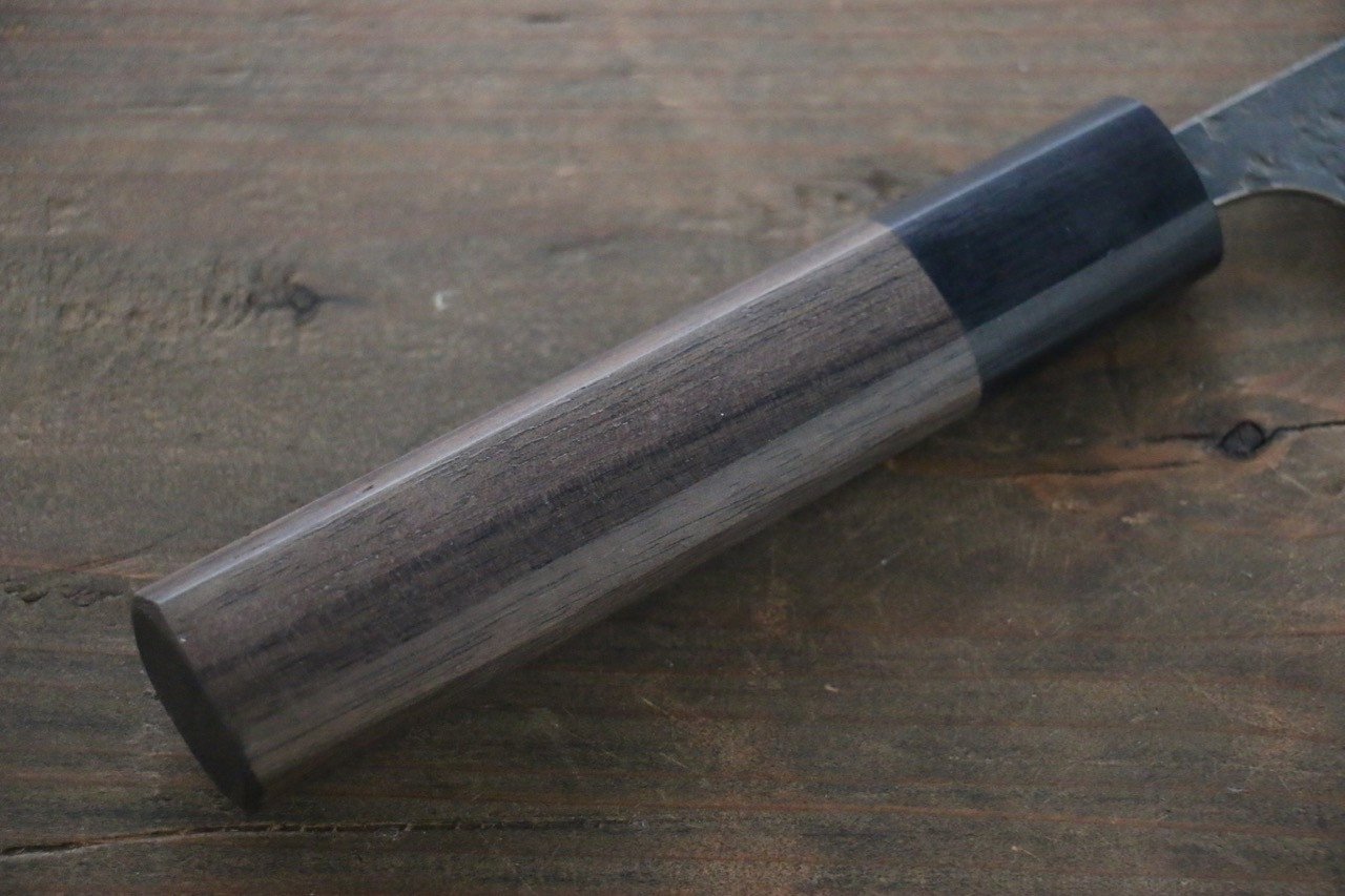 黑崎 優 超級青鋼 鎚目 多用途小刀 120mm - 清助刃物