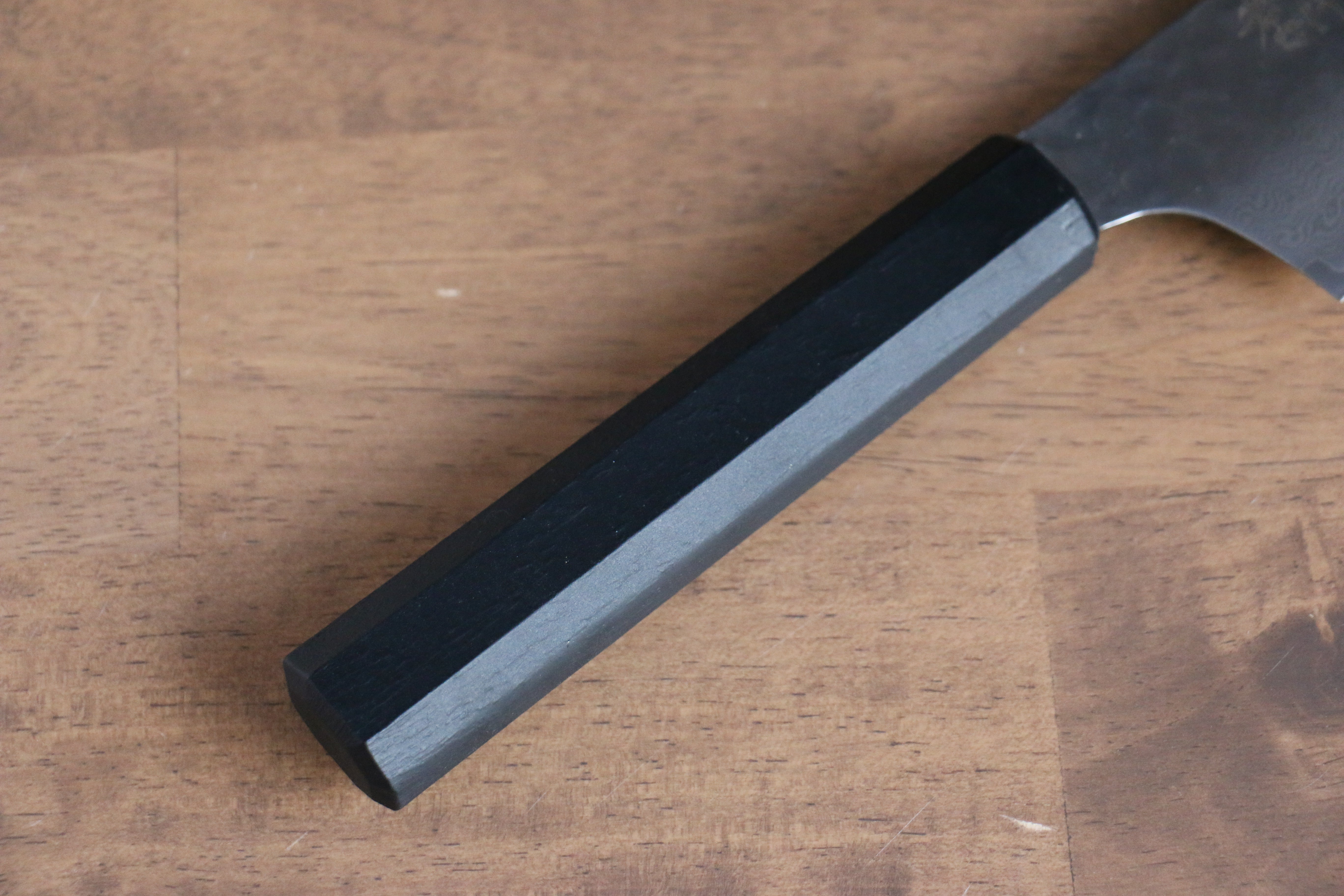 堺 孝行 七色 VG10 33層 劍型牛刀 190mm ABS 樹脂(乾漆墨黑) 握把 - 清助刃物
