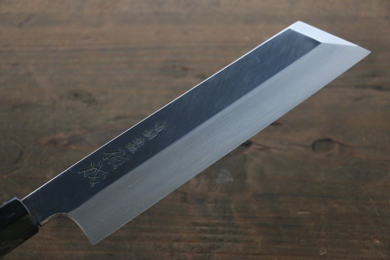 佑成 青鋼二號 本霞 Mukimono 剝物刀 180mm 木蘭握把 - 清助刃物