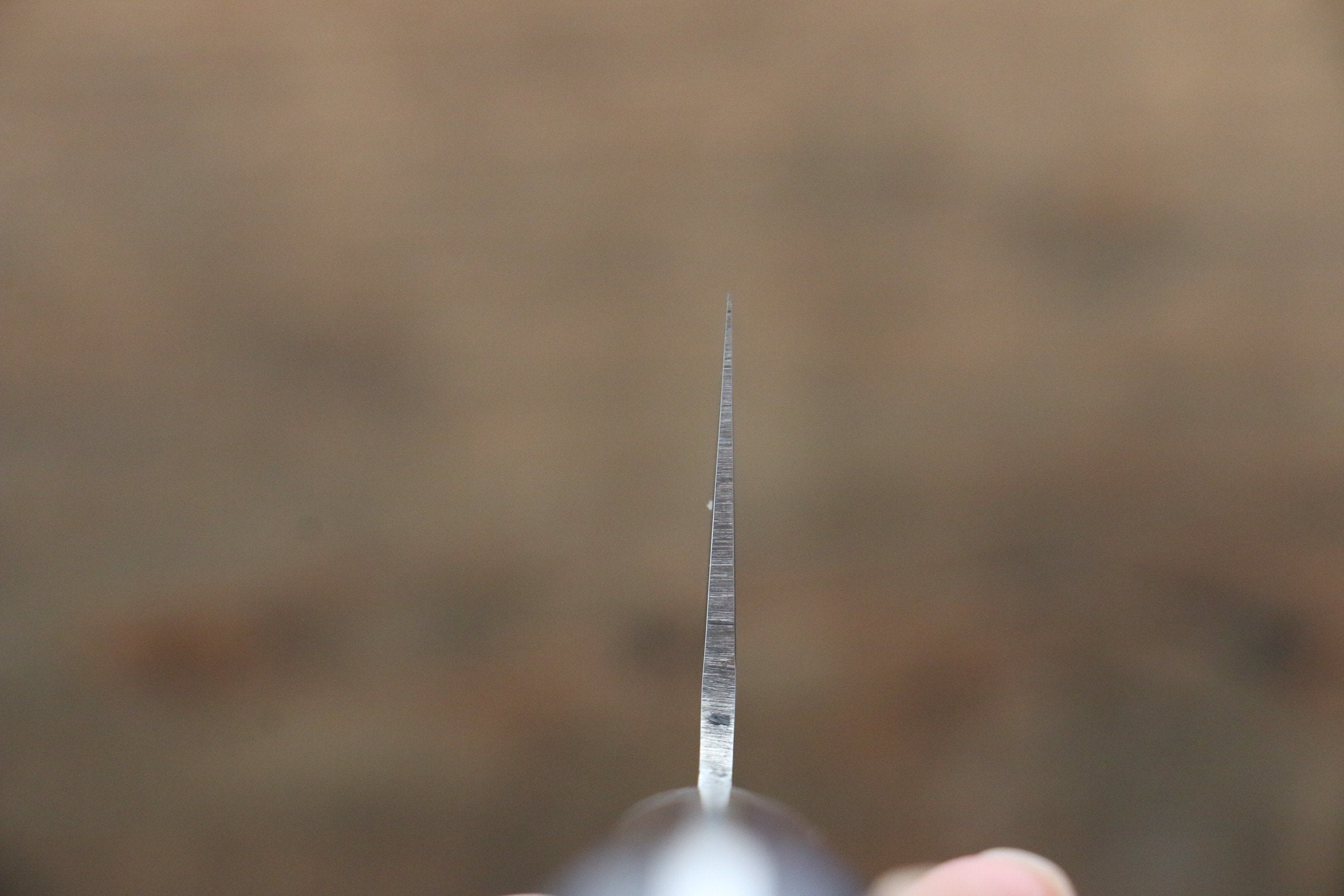 清助 青槌 AUS10 鎚目 切付三德刀 195mm 青合成木 握把 - 清助刃物