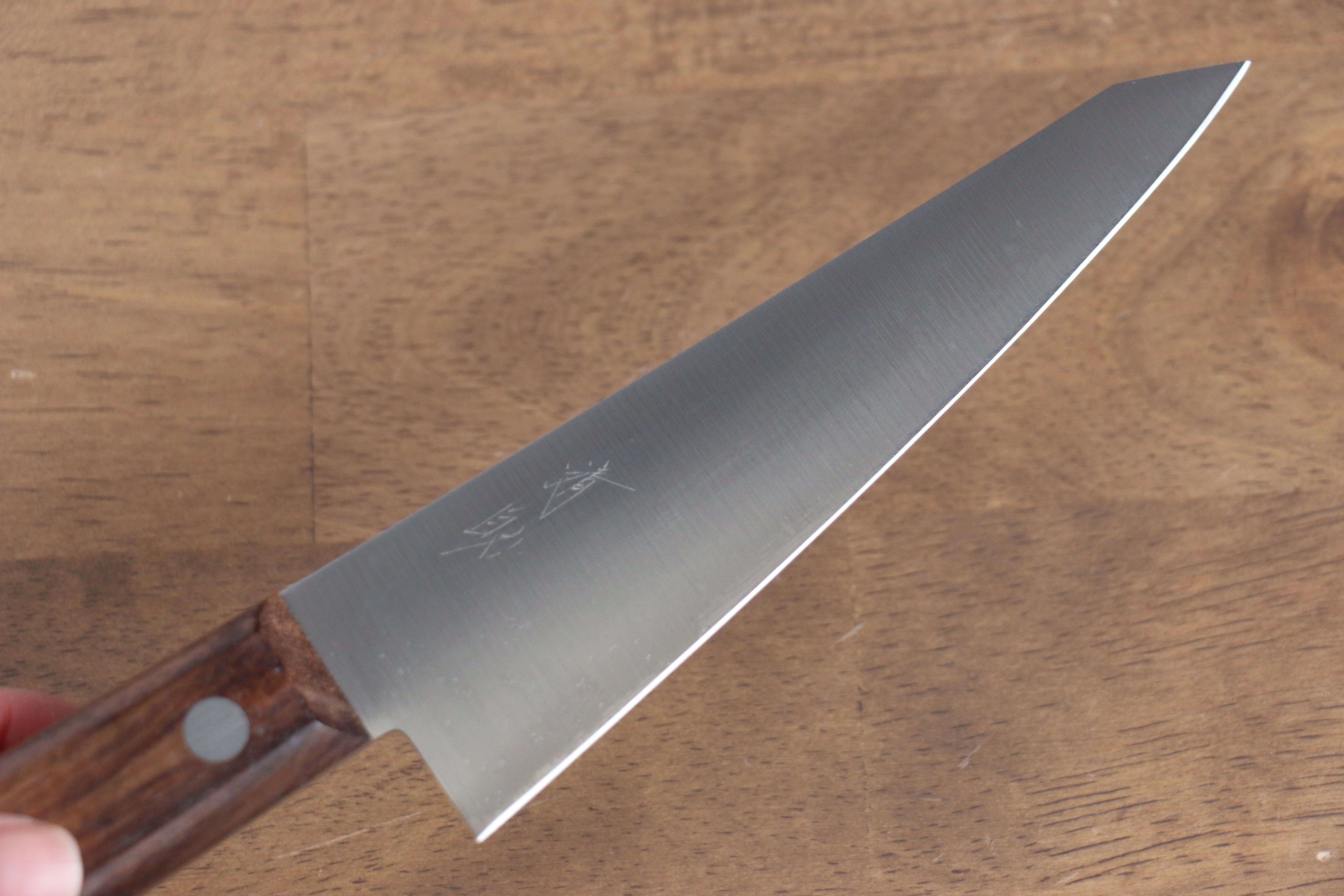 清助 山賊 日本鋼 去骨刀 150mm 紫檀木 握把 - 清助刃物