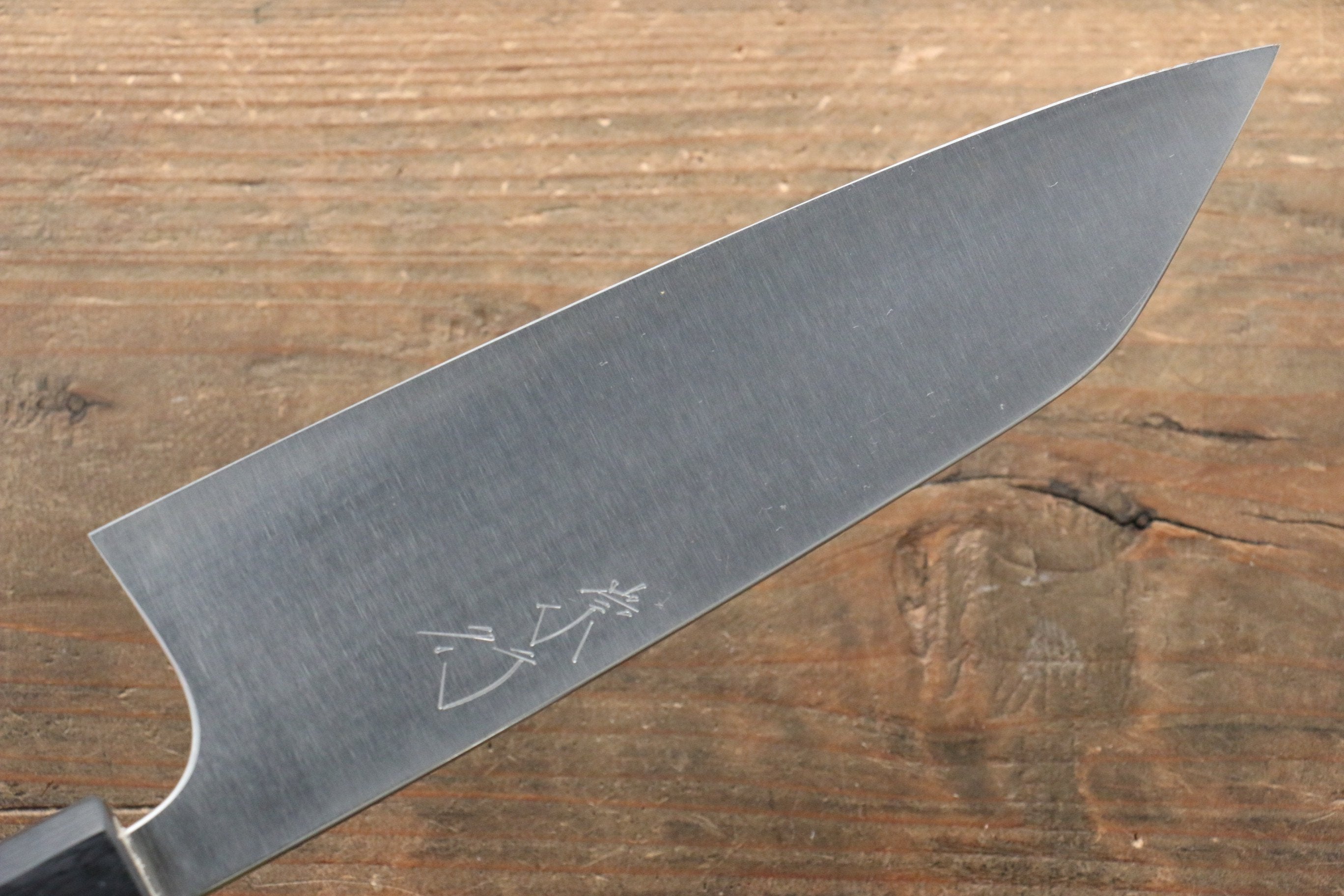 柴田崇行 甲鐵 超級青鋼 三德刀 165mm Jarrah 握把 - 清助刃物