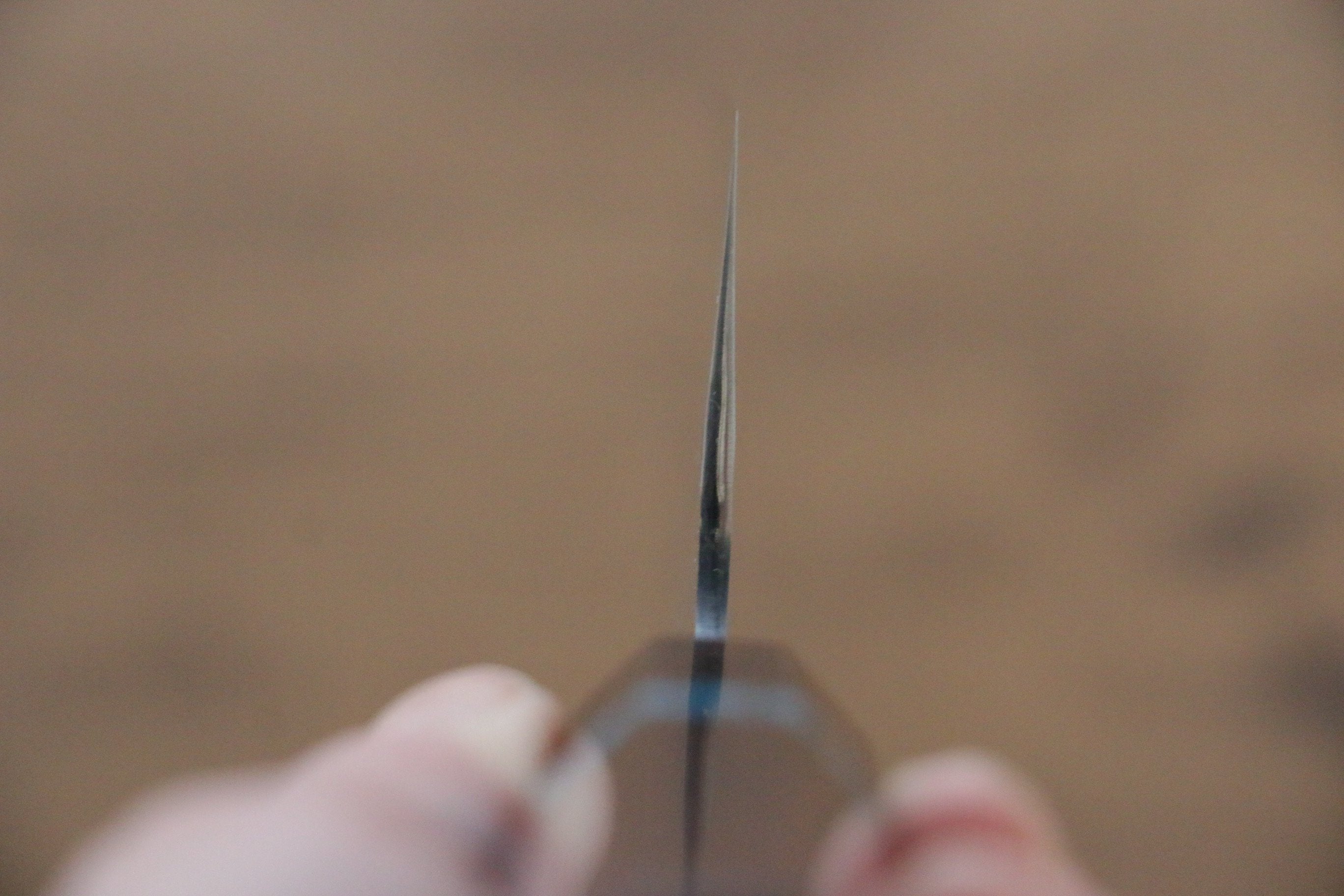 黑崎 優 閃光 SG2 鎚目 菜切 165mm 楓木(茶色帶土耳其石環型設計)握把 - 清助刃物