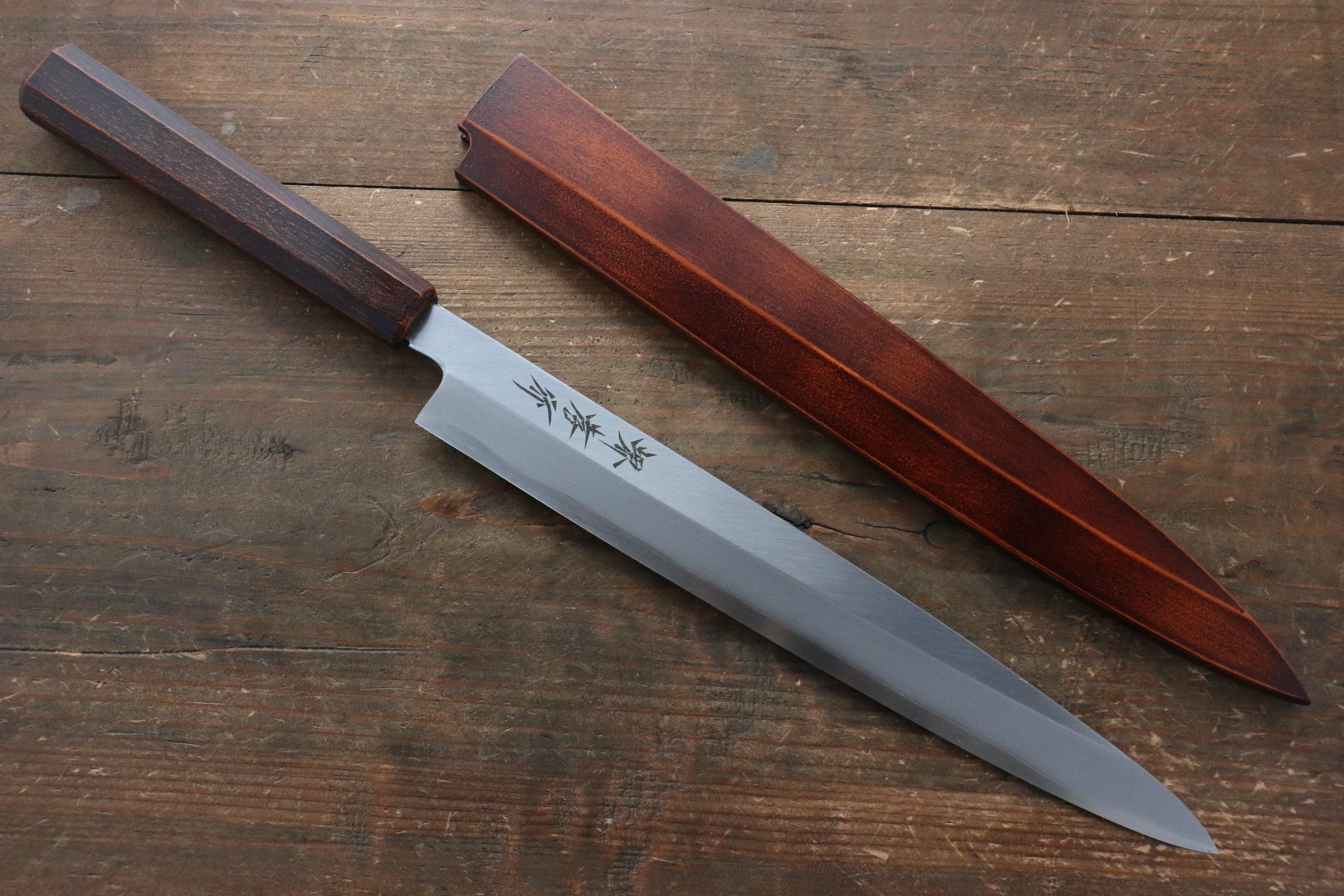 堺 孝行 Yasuragi INOX 鉬鋼 柳刃 270mm ABS 樹脂握把 - 清助刃物