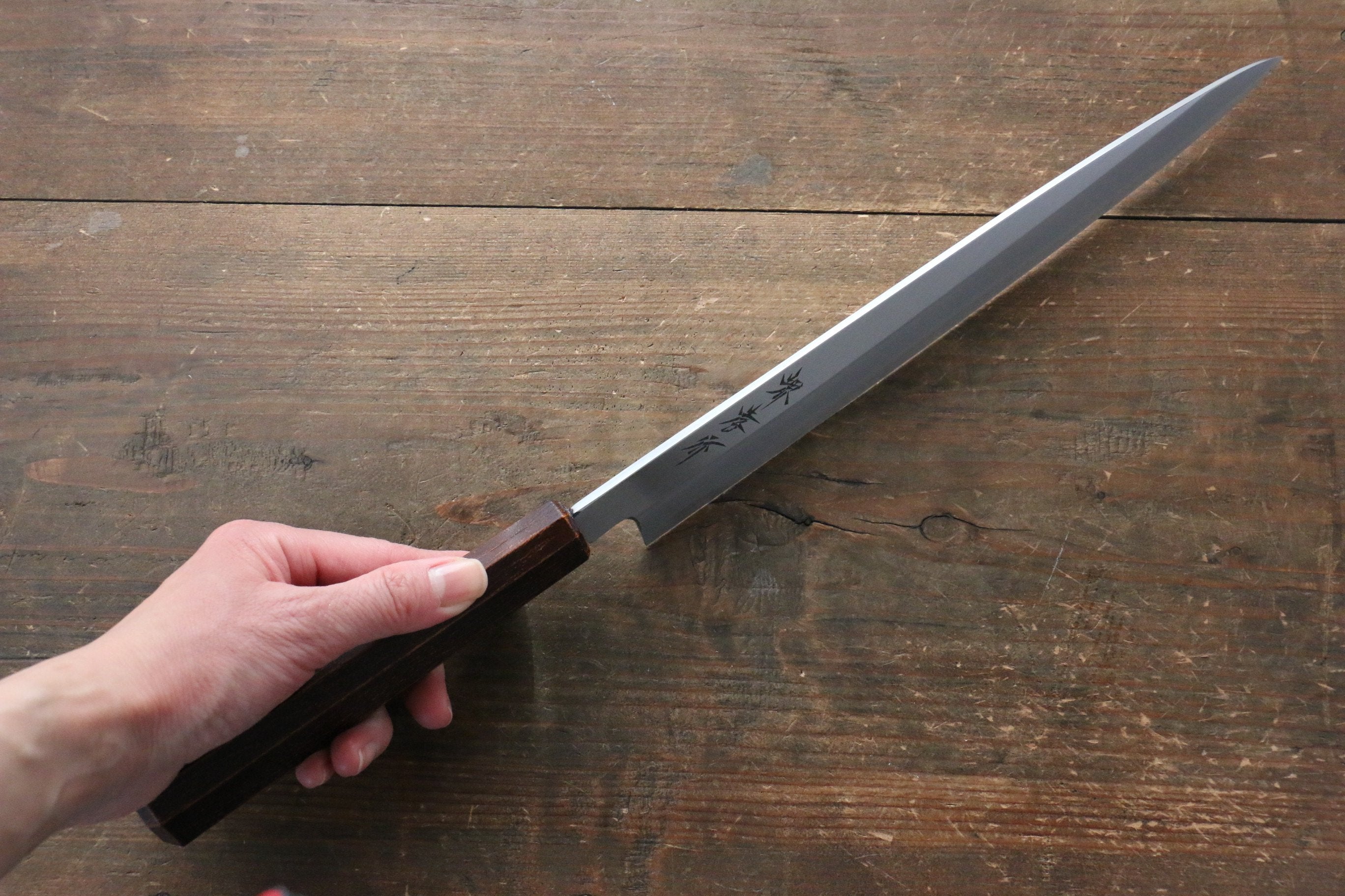 堺 孝行 Yasuragi INOX 鉬鋼 柳刃 270mm ABS 樹脂握把 - 清助刃物