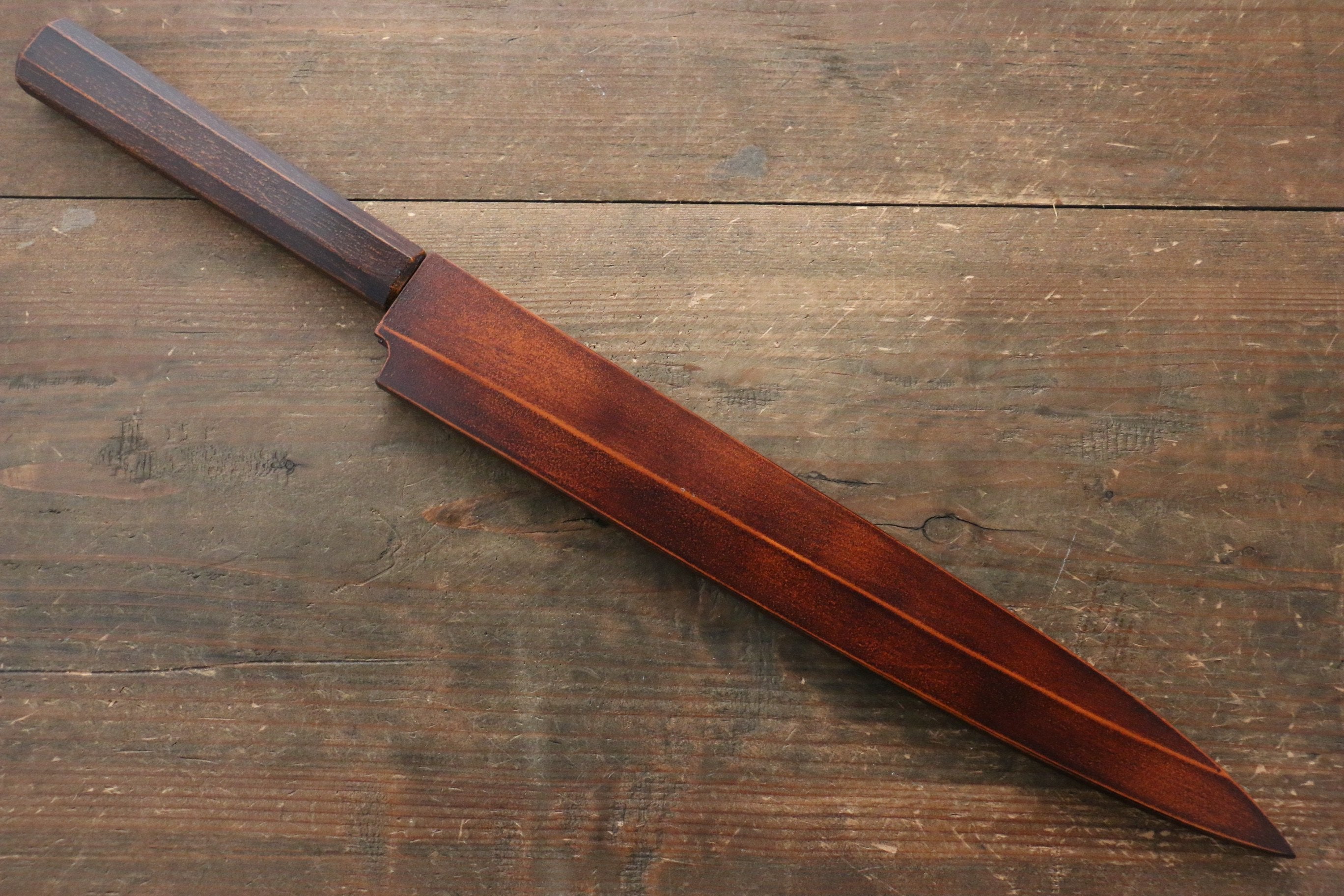 堺 孝行 Yasuragi INOX 鉬鋼 柳刃 270mm ABS 樹脂握把 - 清助刃物