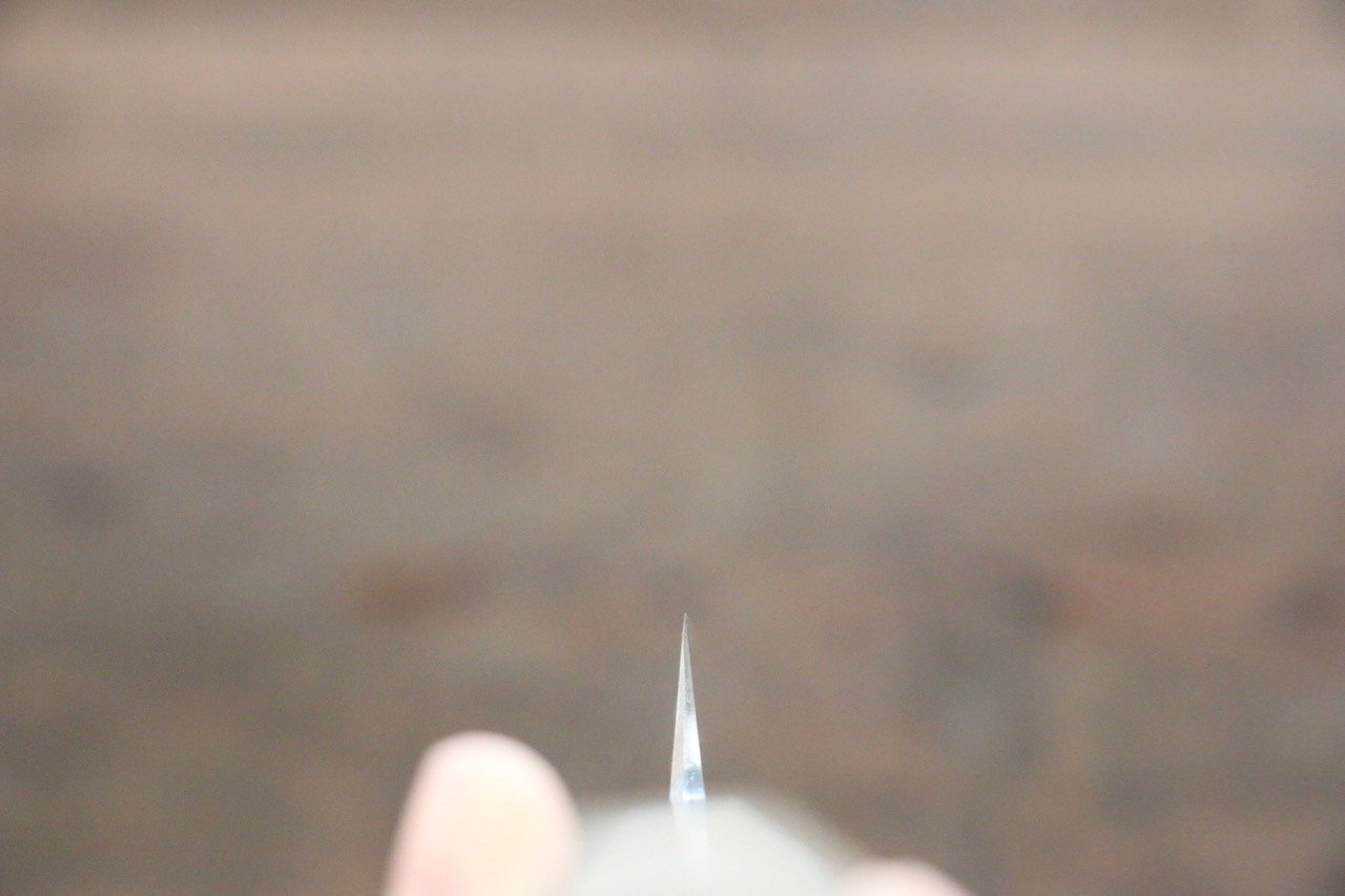 清助 白鋼二號 柳刃 300mm 紫檀木 握把 - 清助刃物