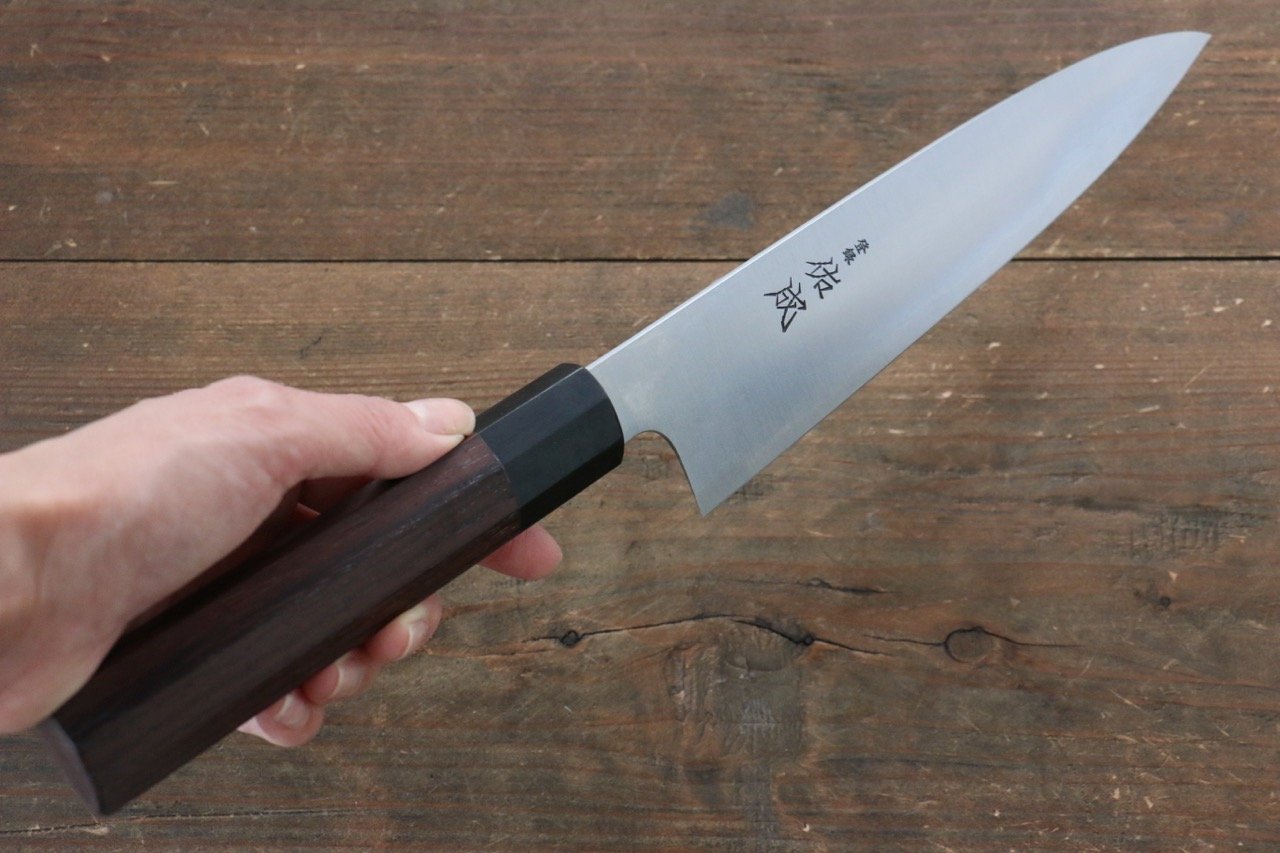 佑成 超級青鋼 牛刀 210mm 紫檀木握把 - 清助刃物