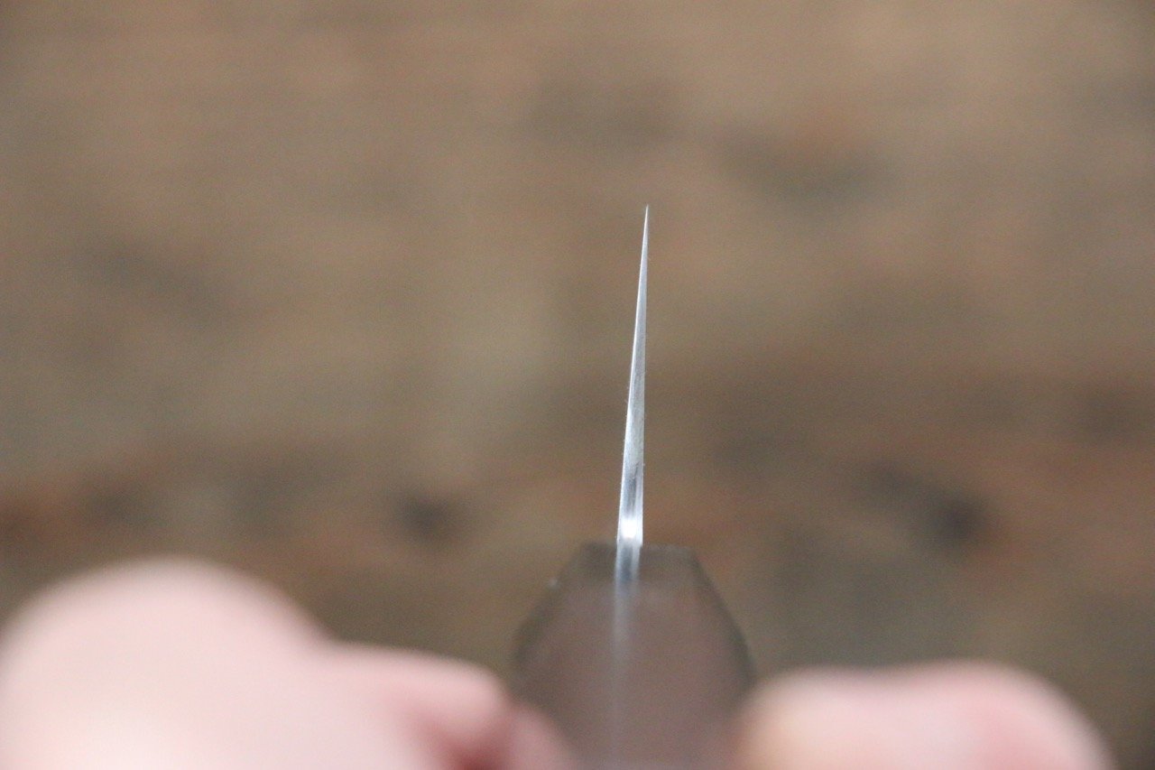 佑成 超級青鋼 牛刀 210mm 紫檀木握把 - 清助刃物