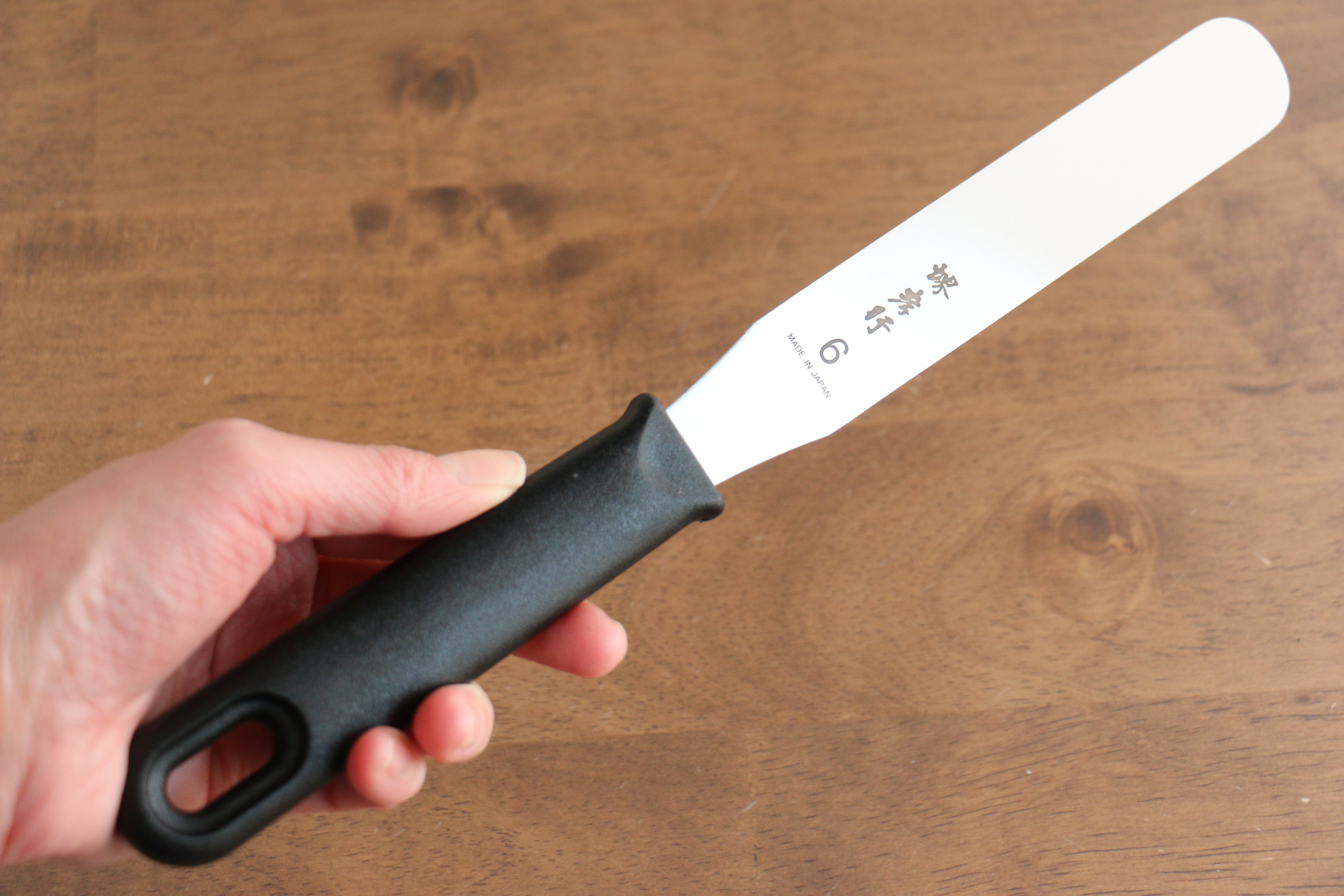 堺 孝行 不鏽鋼 蛋糕抹刀 150mm - 清助刃物