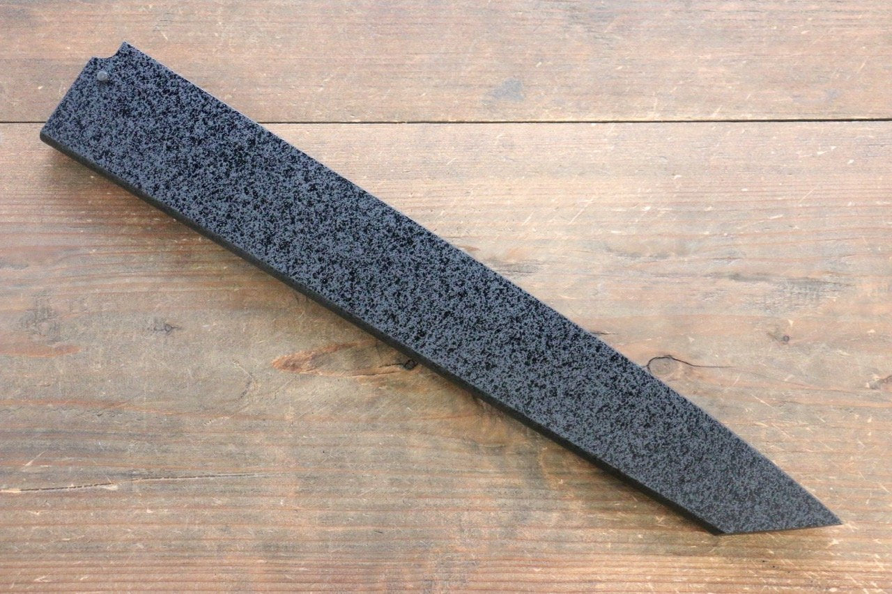 黑石目圖樣 木蘭 鞘 切付柳刃用 附合成木安全栓 300mm Aokki - 清助刃物