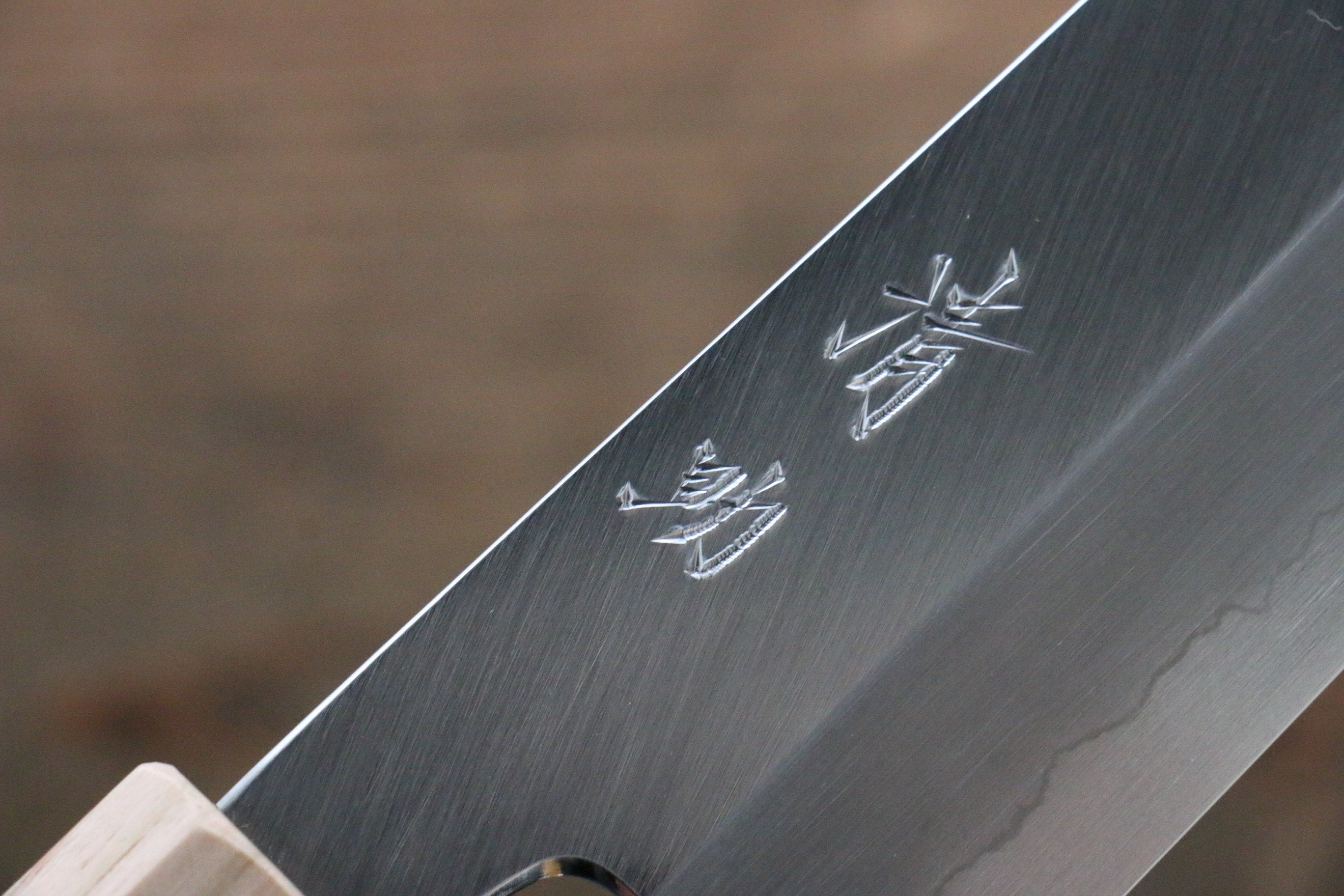 清助 銀三鋼 文化刀 165mm 櫻桃木 握把 - 清助刃物