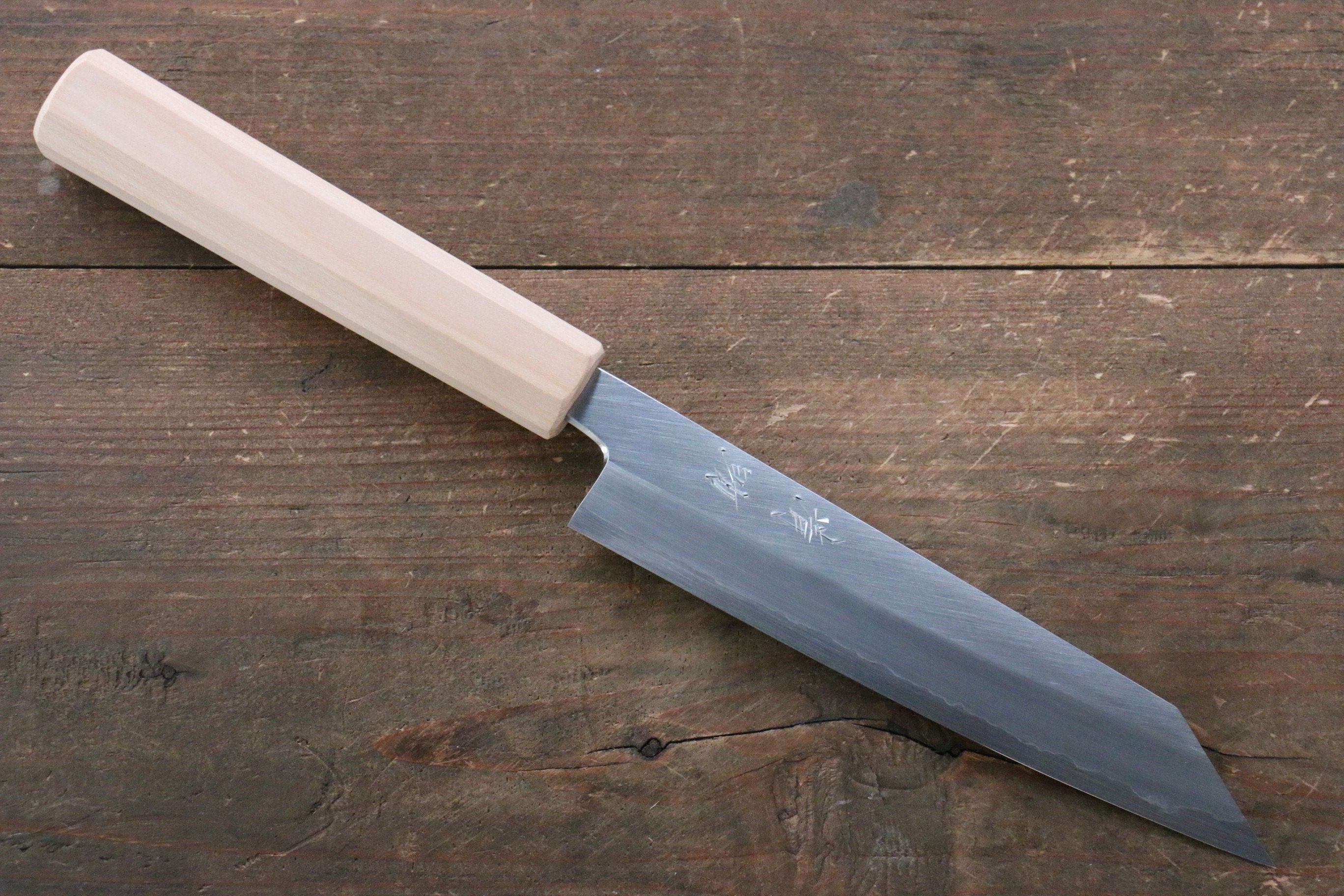 清助 銀三鋼 切付多用途小刀 150mm 櫻桃木 握把 - 清助刃物