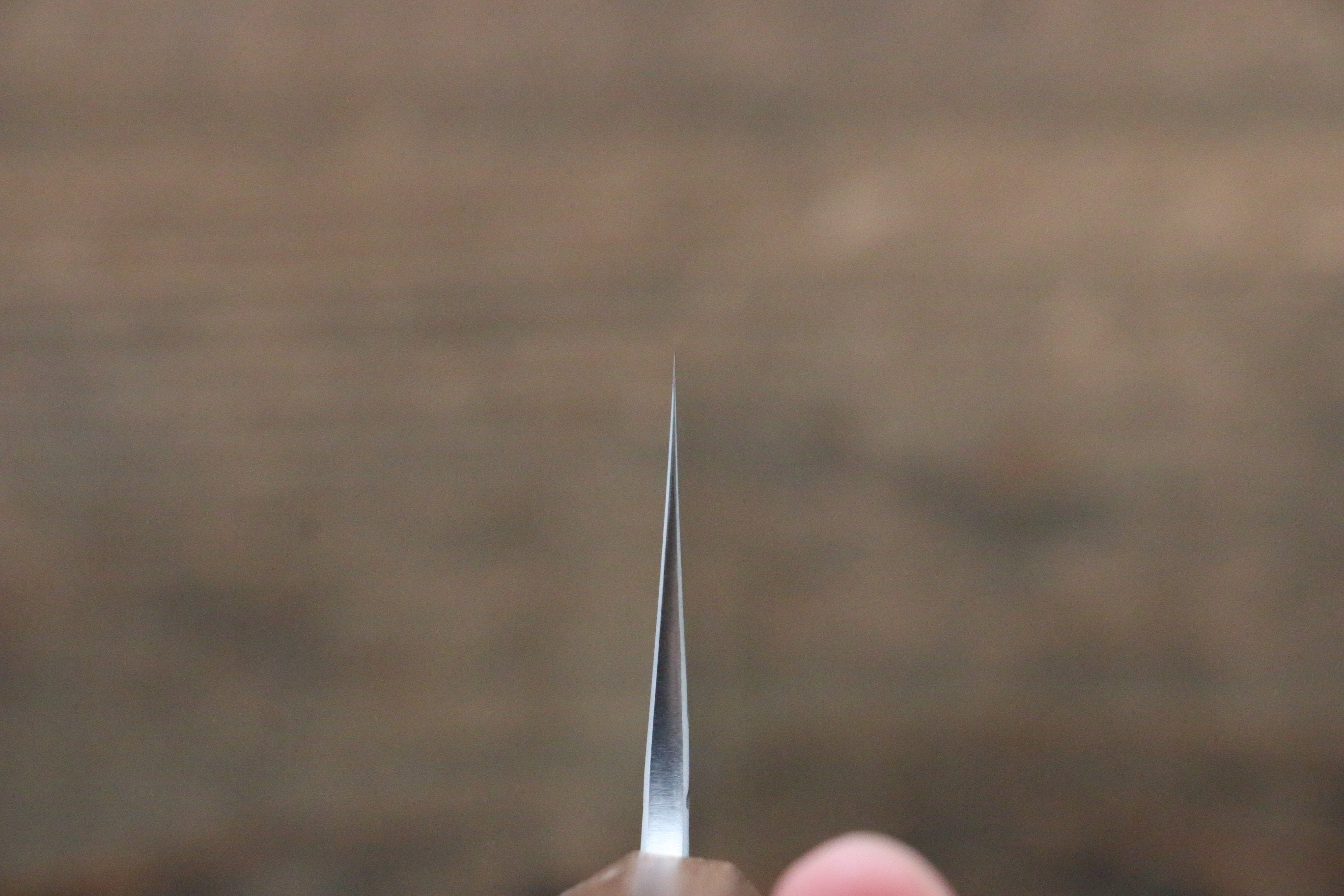 黑崎 優 雷神 特殊鈷合金 鎚目 牛刀 210mm 核桃木 握把 - 清助刃物