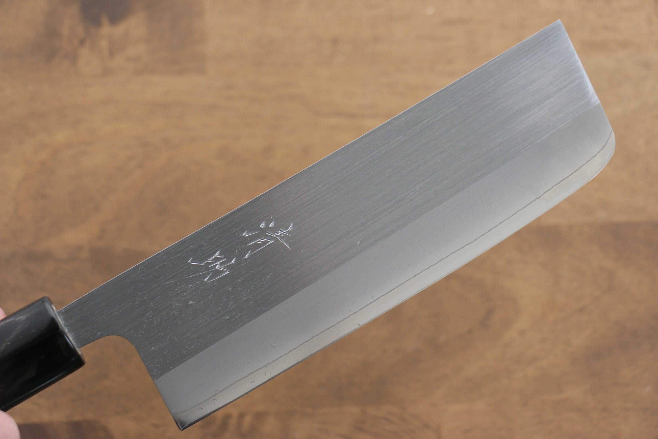 清助 SRS13 菜切 165mm 燒栗木 握把 - 清助刃物