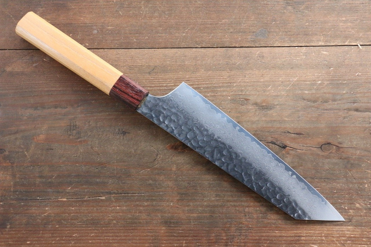 堺 孝行 VG10 33層大馬士革紋 劍型三德刀 160mm 櫸木握把 - 清助刃物