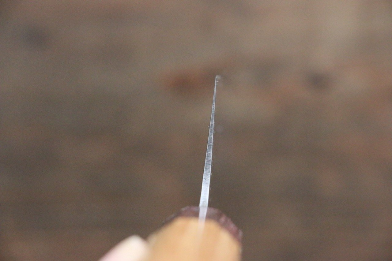 堺 孝行 VG10 33層大馬士革紋 劍型三德刀 160mm 櫸木握把 - 清助刃物