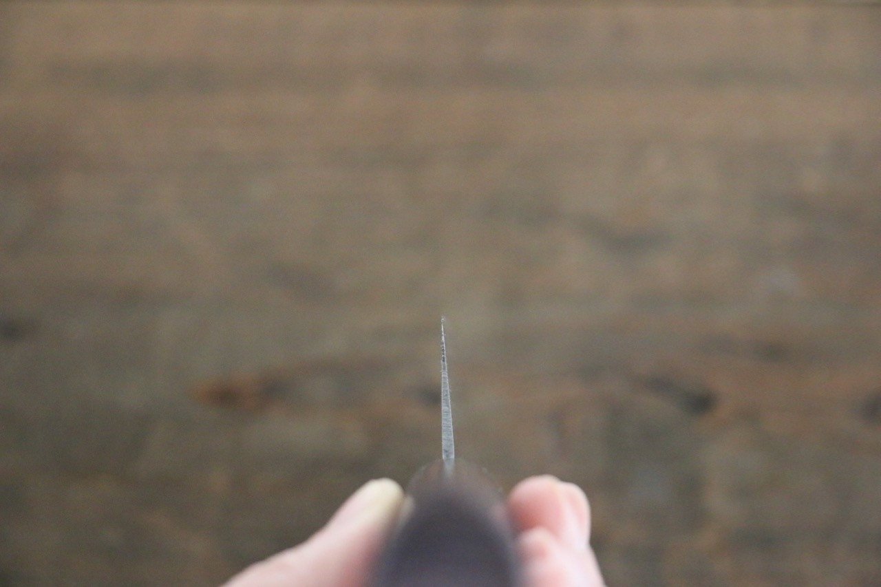 堺 孝行 AUS10 45層大馬士革紋 菜切 160mm 紫檀木握把 - 清助刃物