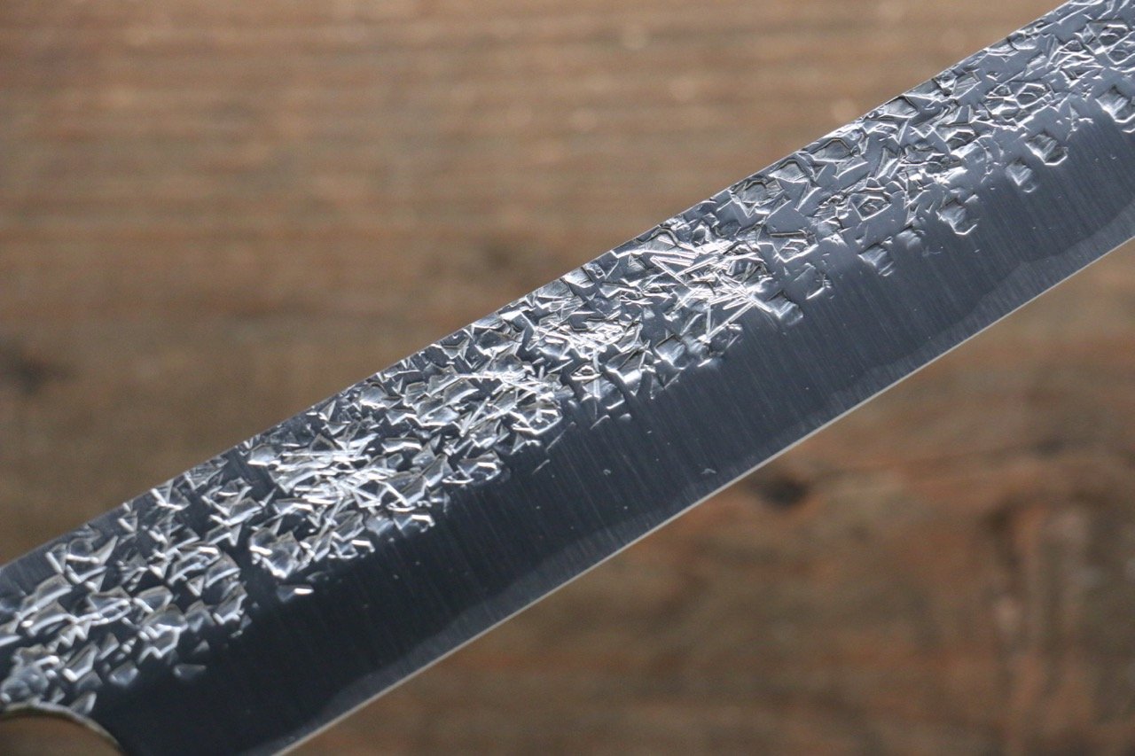 黑崎 優 雫 SG2 先丸蛸引 270mm 大理石(口輪:水牛環型設計)握把 - 清助刃物