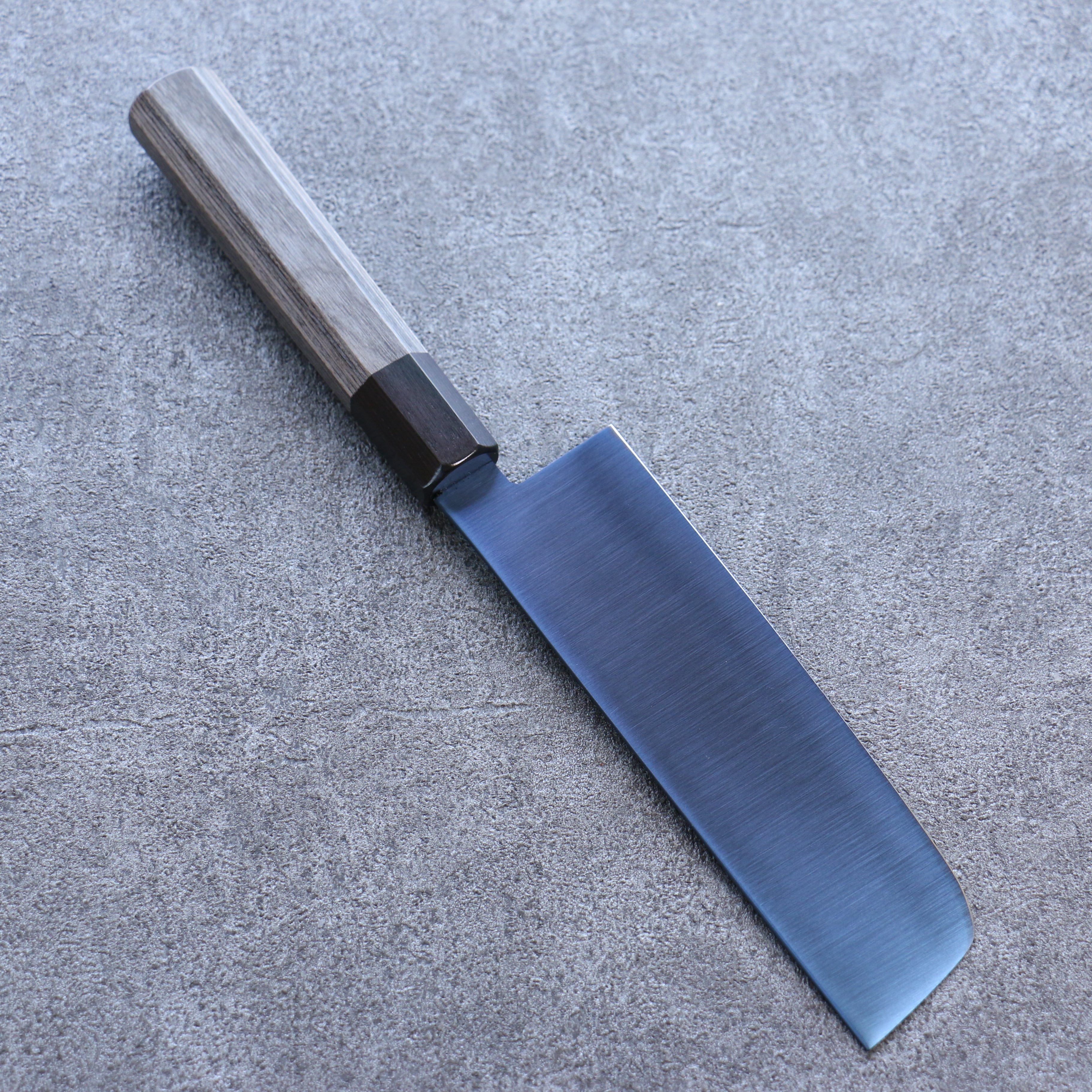 清助 SK-85鋼 離子鍍 菜切 160mm 灰色合成木 握把 - 清助刃物