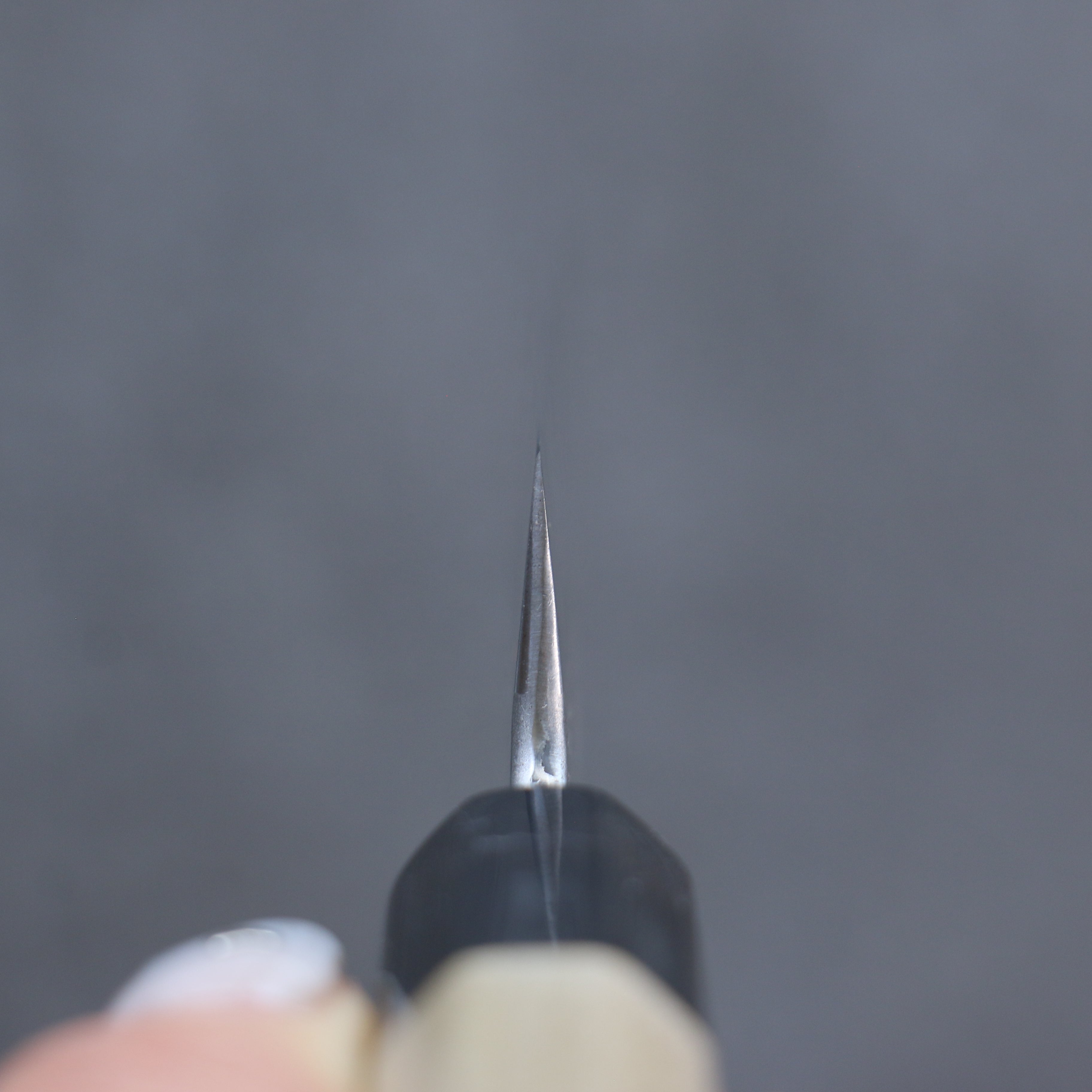 菊月 白鋼二號 梨地 切付多用途小刀 135mm 木蘭 握把 - 清助刃物