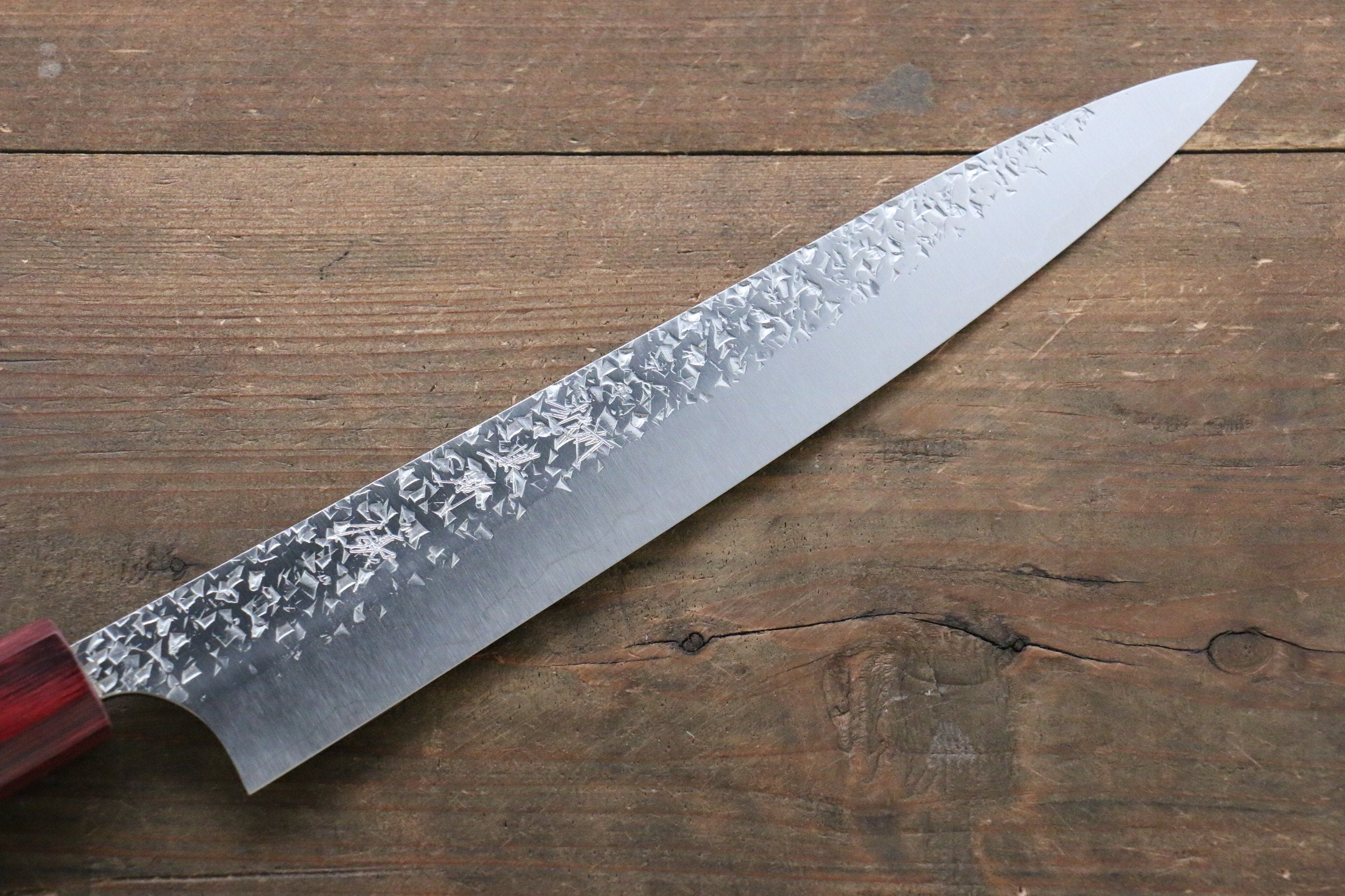 黑崎 優 雫 SG2 鎚目 筋引 240mm 握把 - 清助刃物