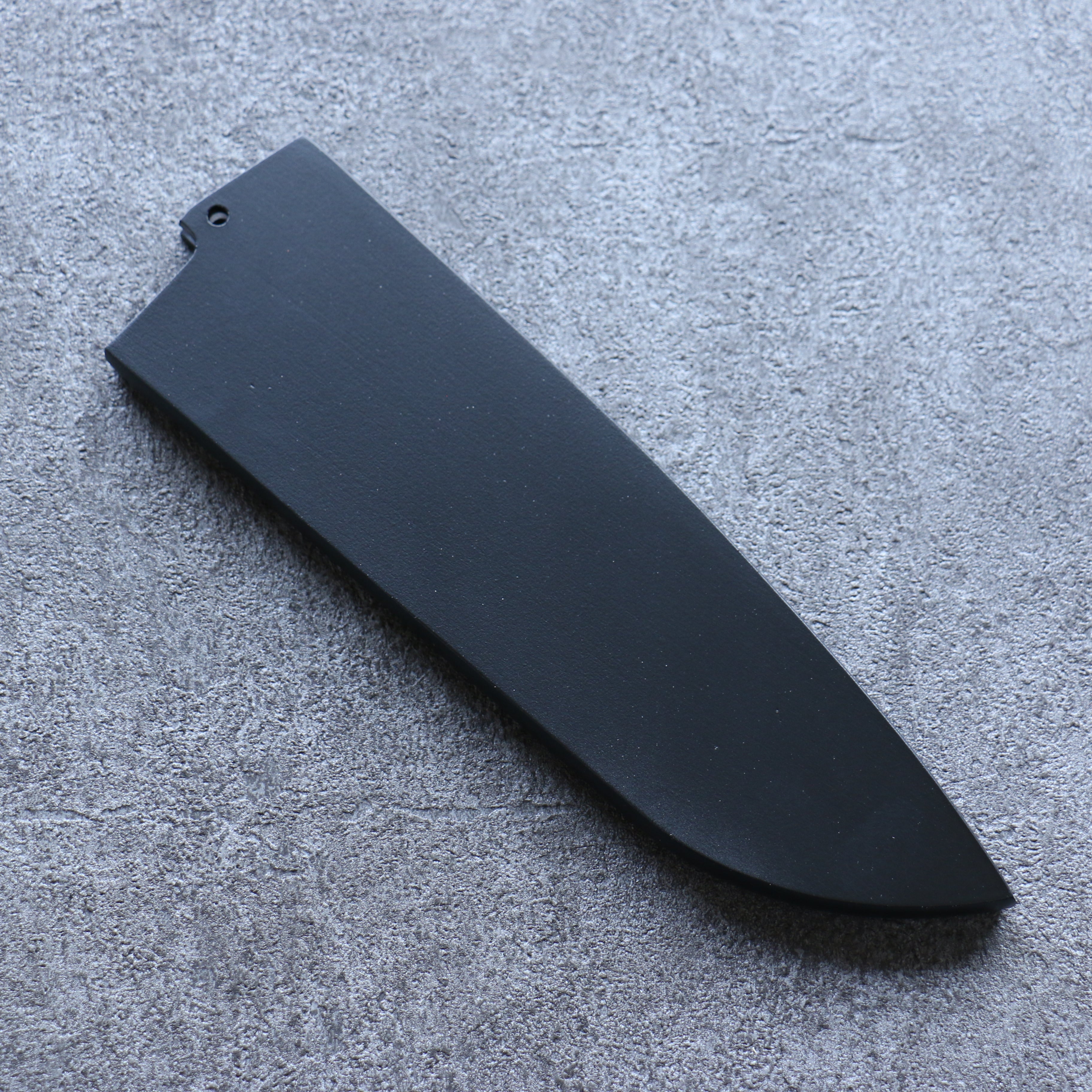 黑 木蘭 鞘 165mm 三德刀用 附合成木安全栓 Kaneko - 清助刃物