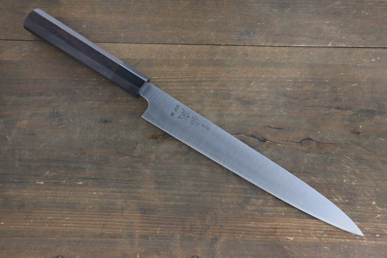 佑成 HAP40 3層 筋引 240mm 紫檀木握把 - 清助刃物