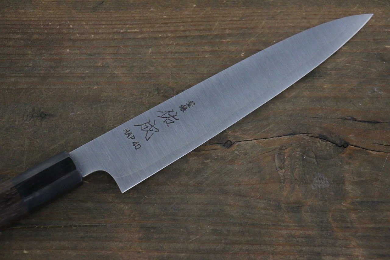佑成 HAP40 3層 多用途小刀 165mm 紫檀木握把 - 清助刃物