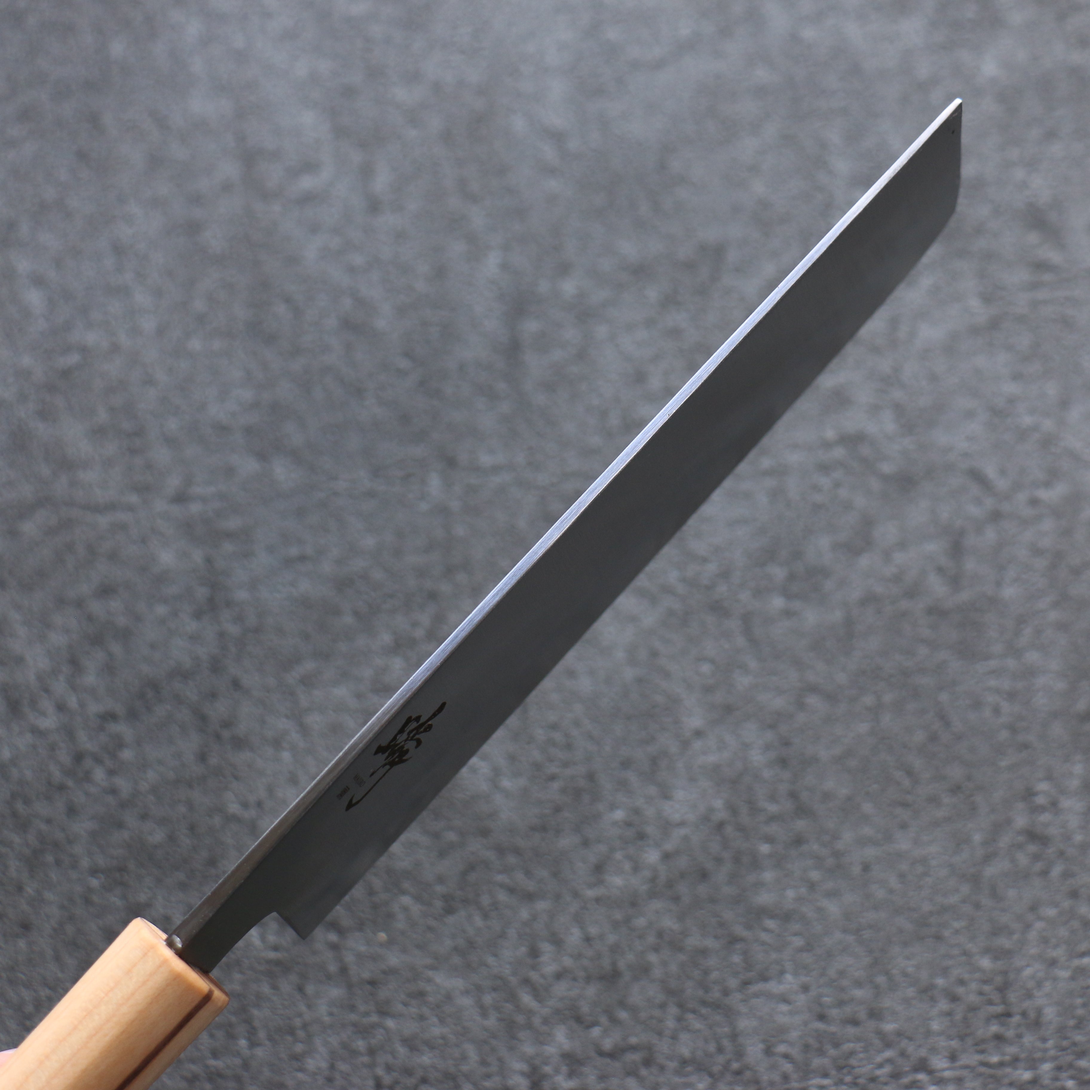 田中 誠貴 瞬 銀三鋼 菜切 165mm 楓櫻核桃木複合材 握把 - 清助刃物