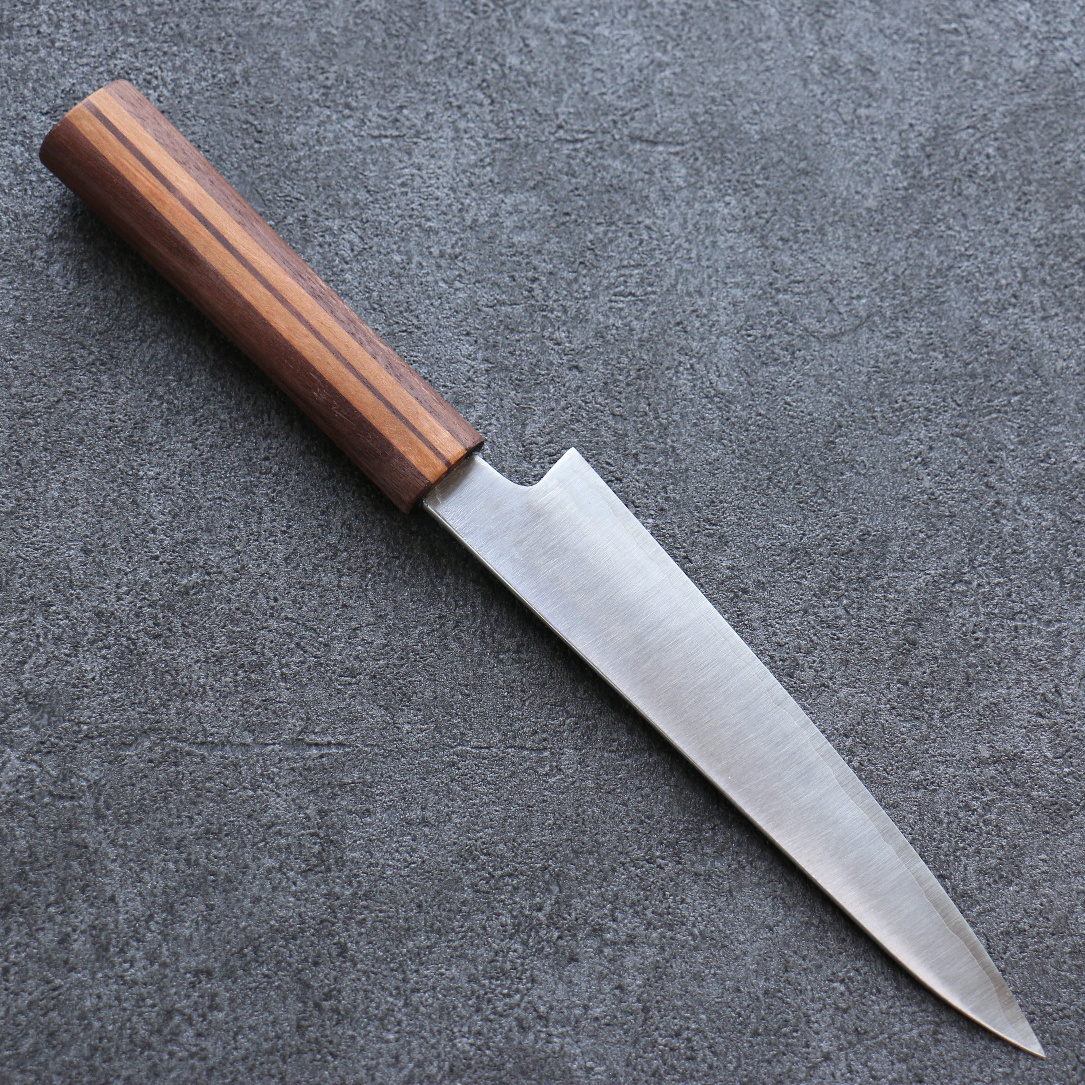 田中 誠貴 瞬 銀三鋼 多用途小刀 150mm 楓櫻核桃木複合材 握把 - 清助刃物