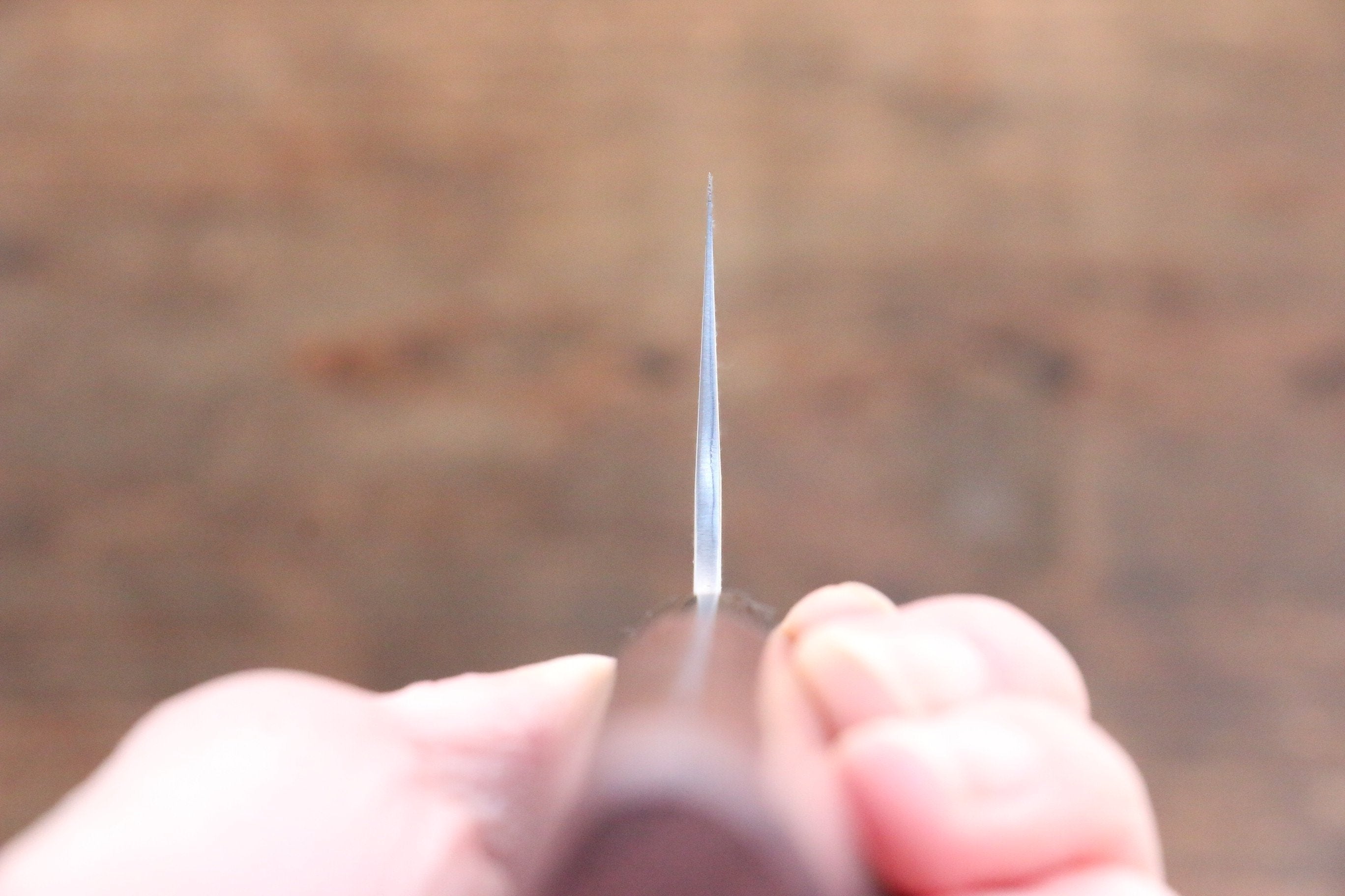 尾形 峻吾 SG2 黑打 黑打 三德刀 180mm 紫檀木 握把 - 清助刃物