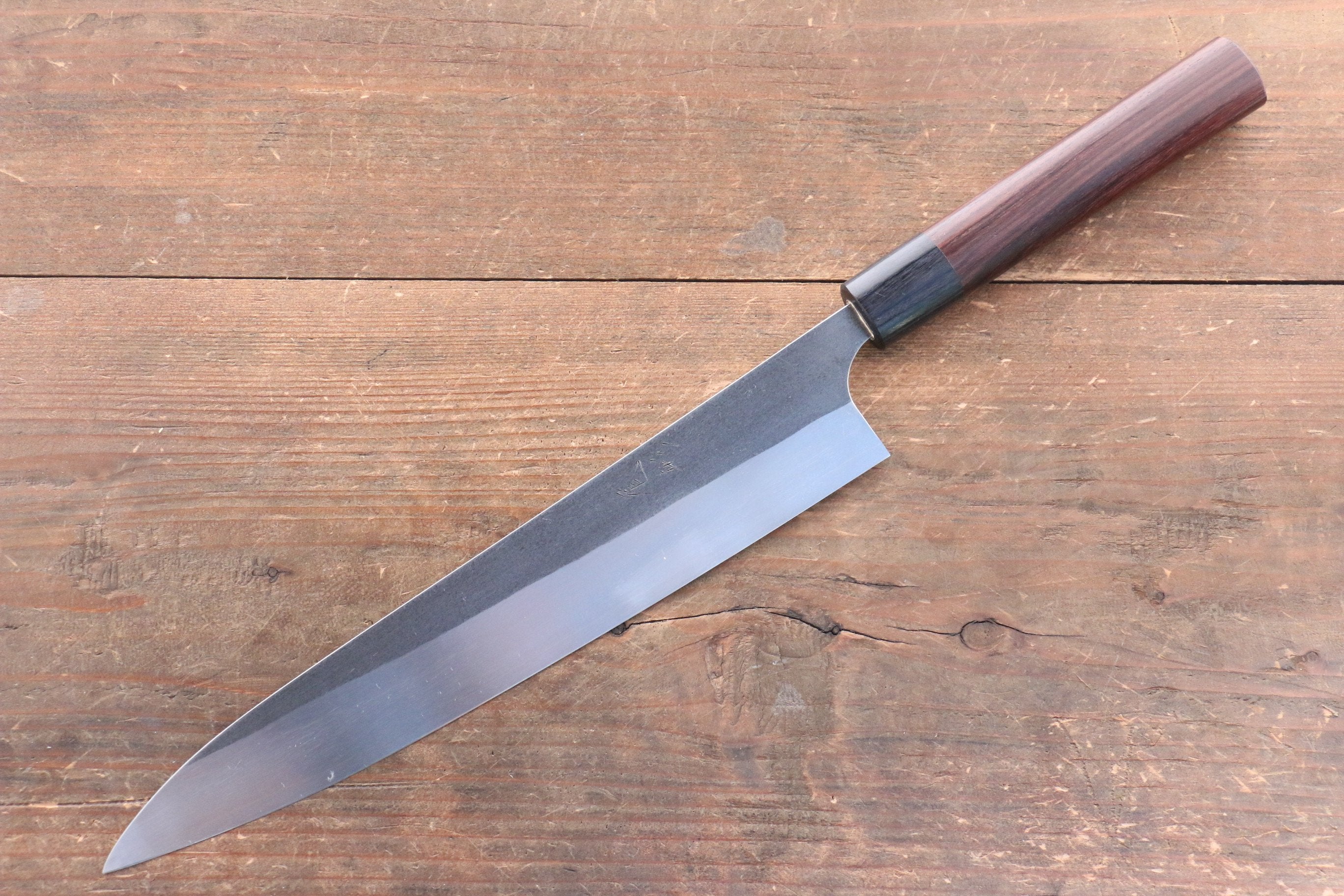 尾形 峻吾 SG2 黑打 黑打 筋引 240mm 紫檀木 握把 - 清助刃物