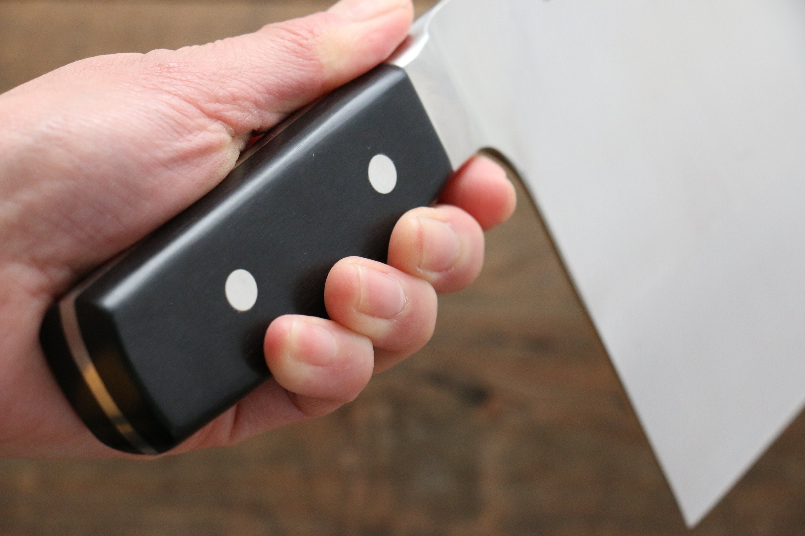 Glestain 不鏽鋼 中華菜刀 220mm 622-25WK - 清助刃物