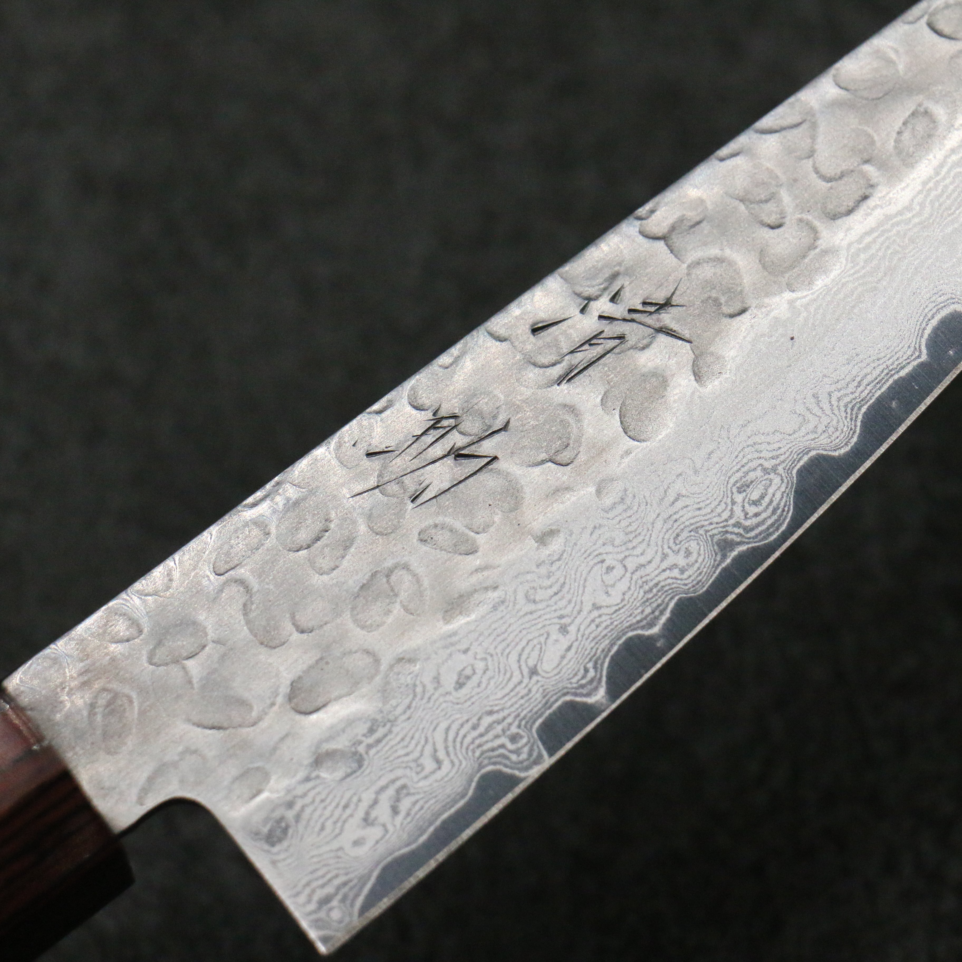 清助 VG10 小三德刀 135mm 黑合成木 握把 - 清助刃物