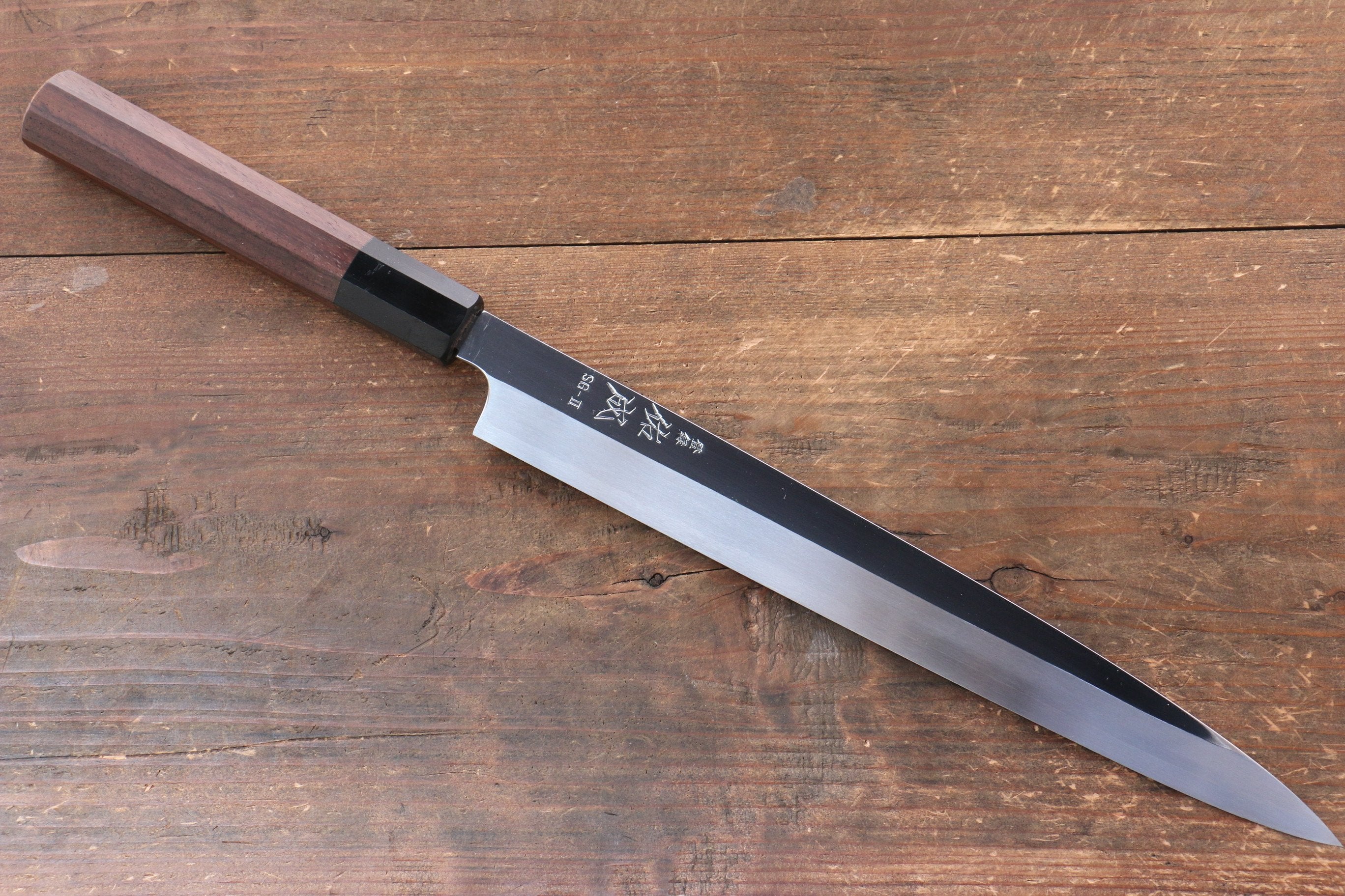 佑成 SG2 2層 柳刃 270mm 紫檀木握把 - 清助刃物