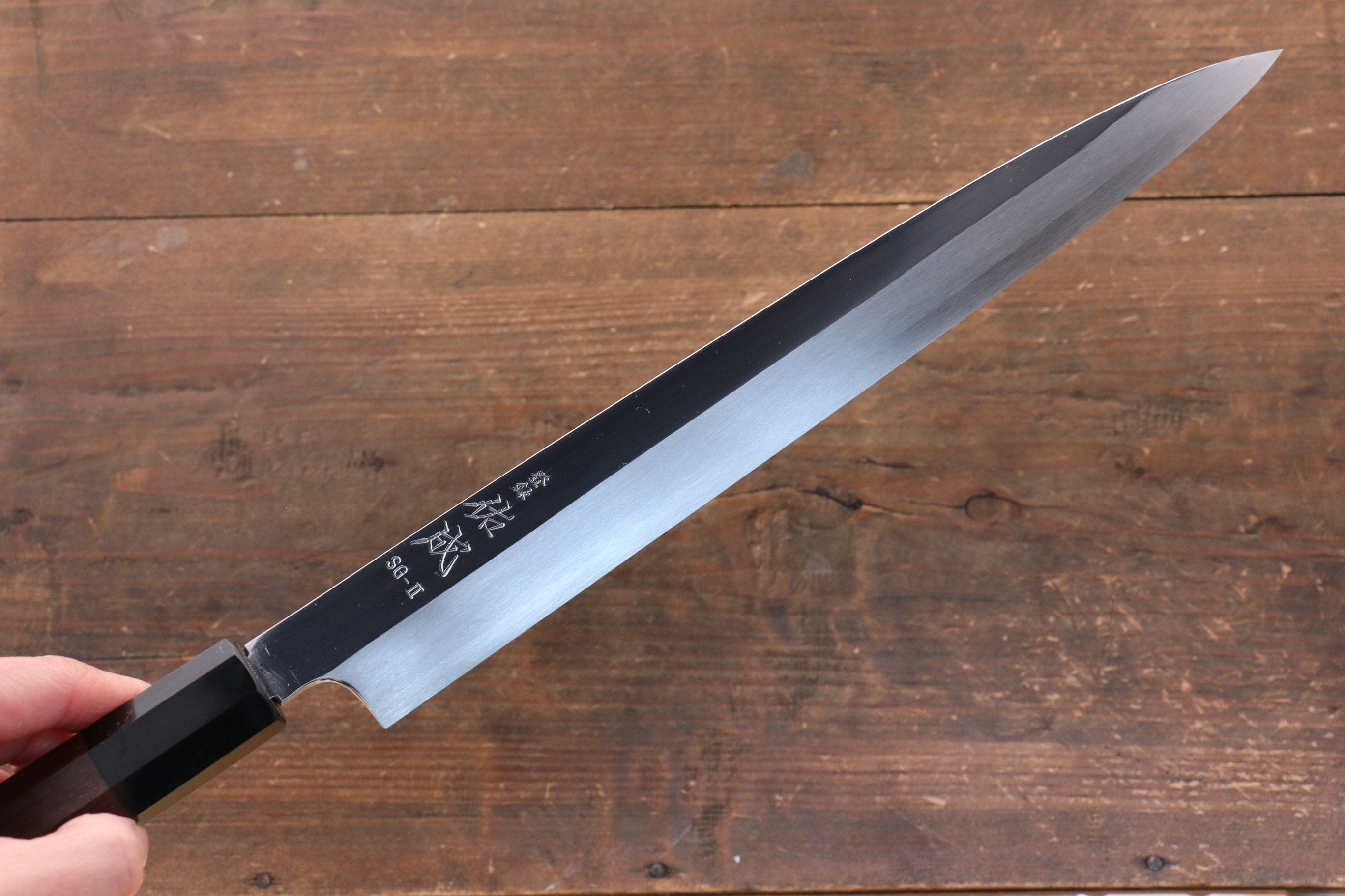 佑成 SG2 2層 柳刃 270mm 紫檀木握把 - 清助刃物