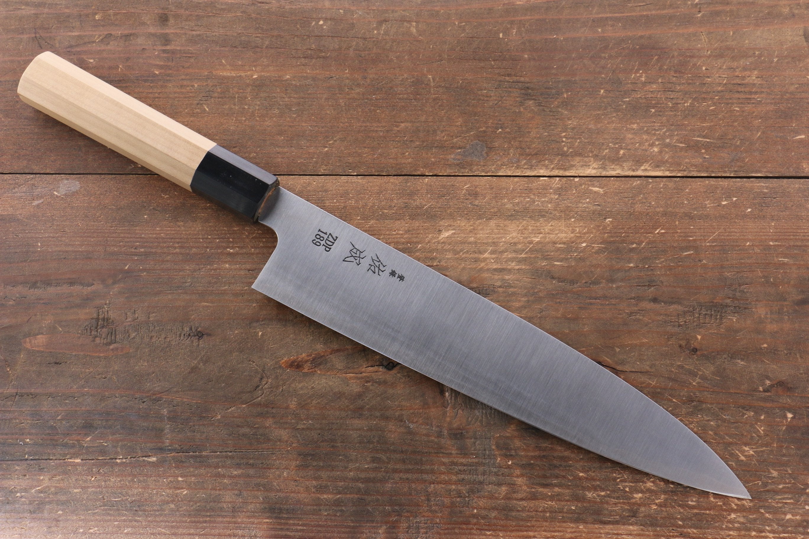 佑成 ZDP189 3層 牛刀 270mm 木蘭握把 - 清助刃物
