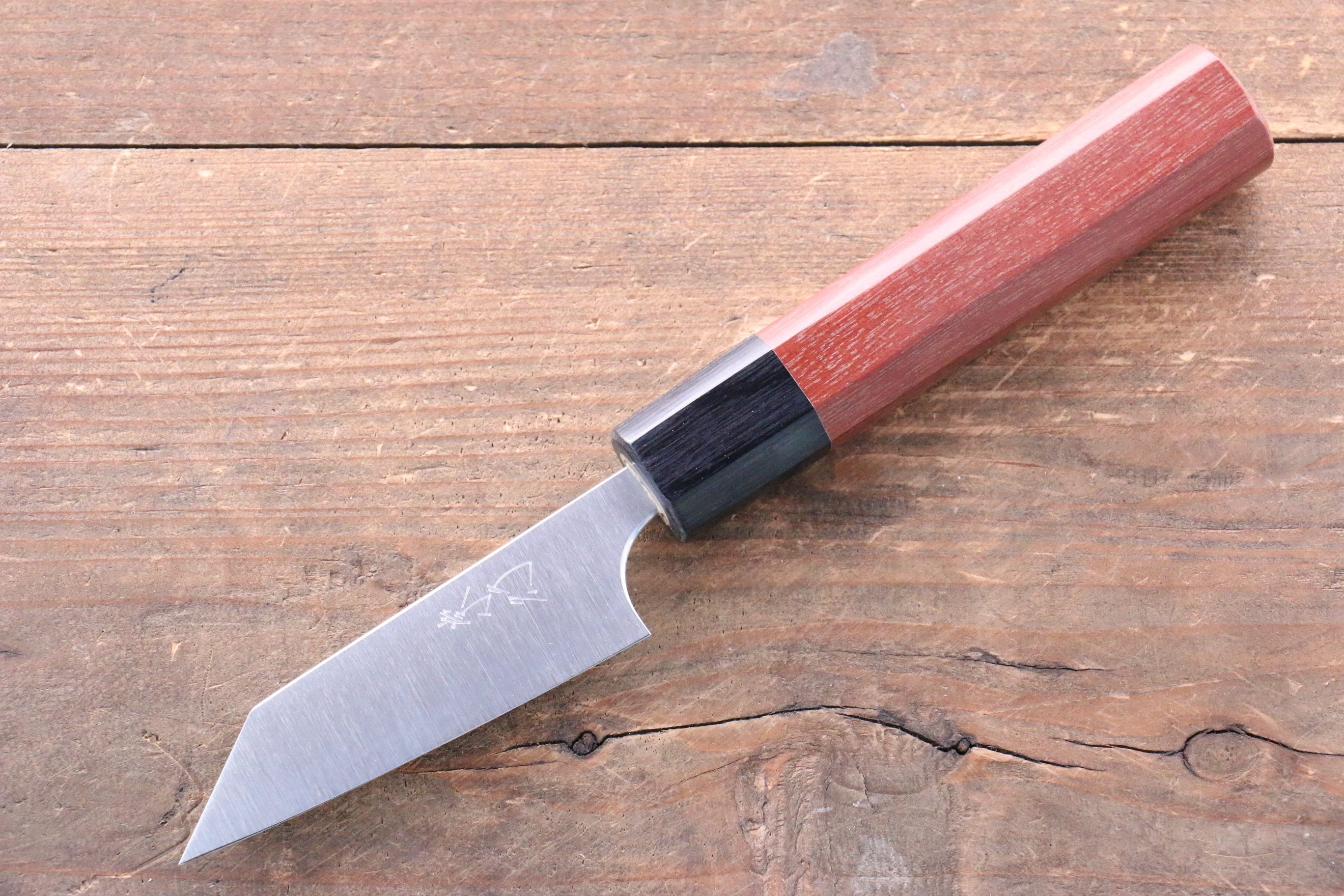 柴田崇行 甲鐵 SG2 多用途小刀 80mm Jarrah 握把 - 清助刃物