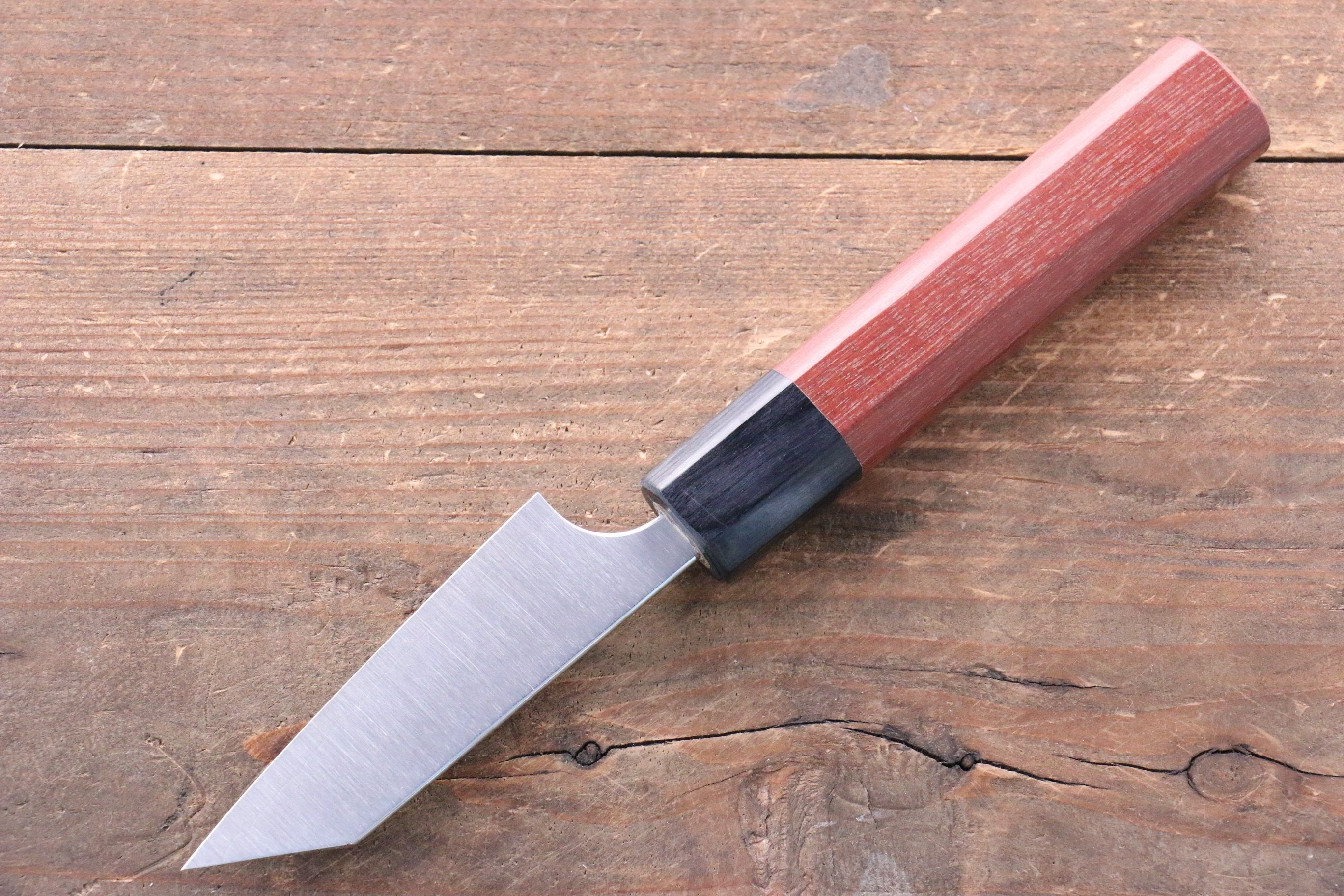 柴田崇行 甲鐵 SG2 多用途小刀 80mm Jarrah 握把 - 清助刃物
