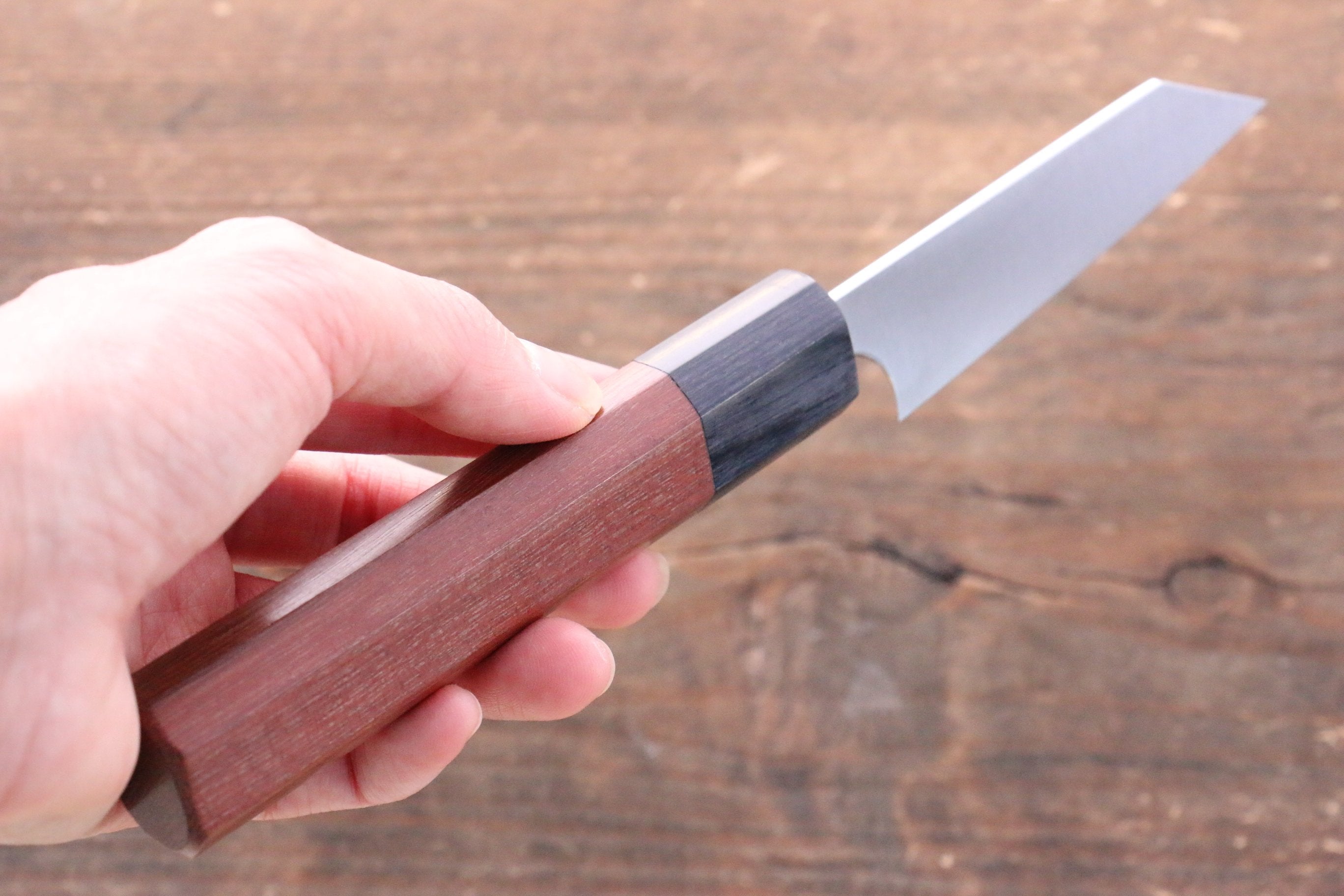 柴田崇行 甲鐵 SG2 多用途小刀 80mm Jarrah 握把 - 清助刃物