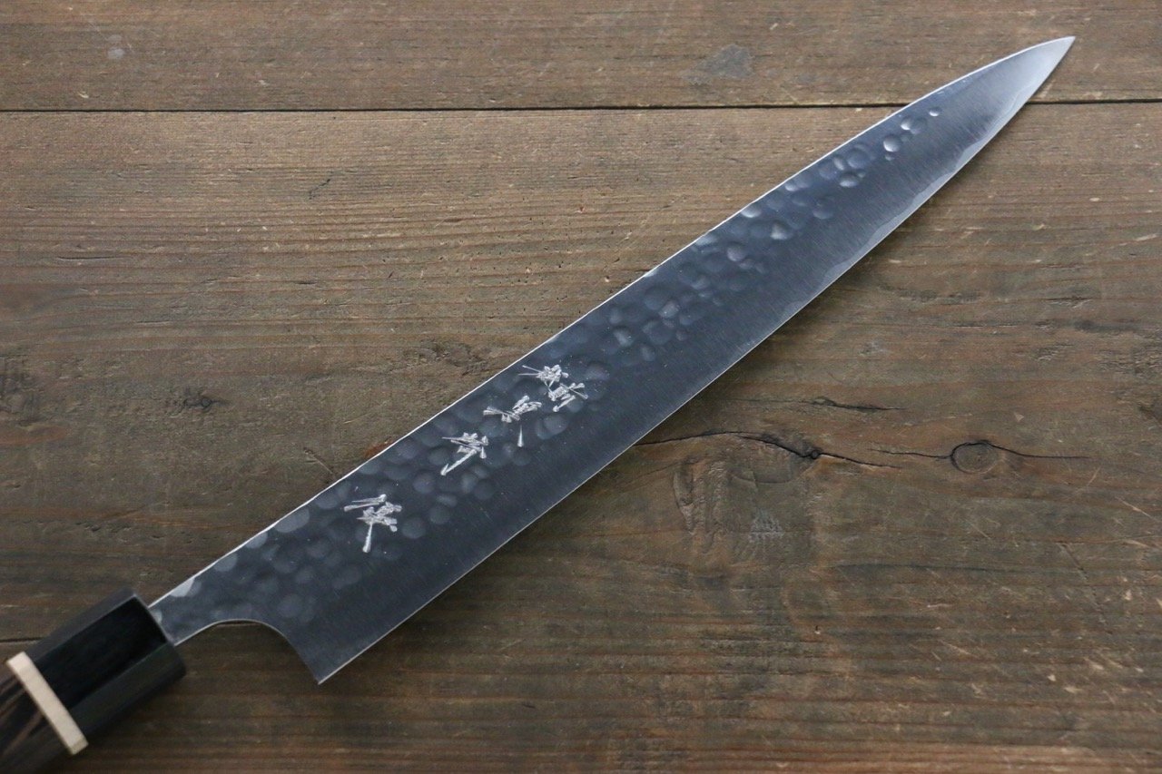 黑崎 優 SG2 鎚目 筋引 270mm 雞翅木握把 - 清助刃物