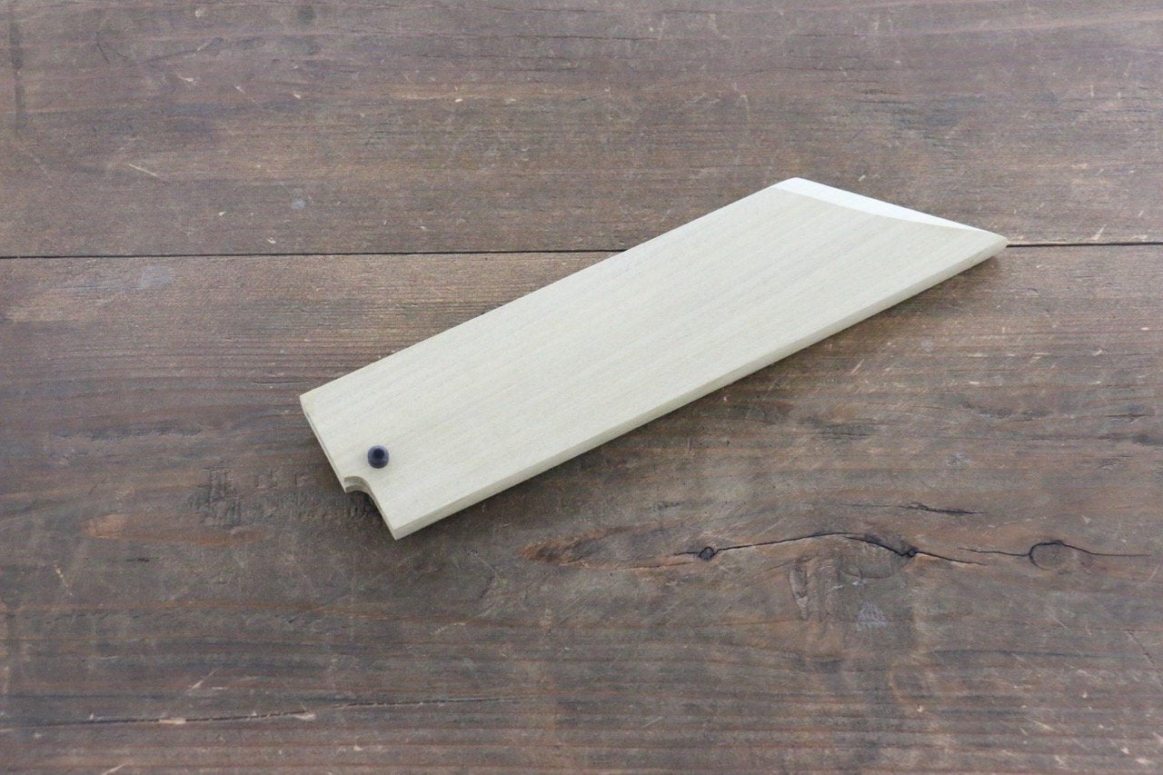 木蘭 鞘 Mukimono 剝物刀用 附合成木安全栓 180mm Houei - 清助刃物
