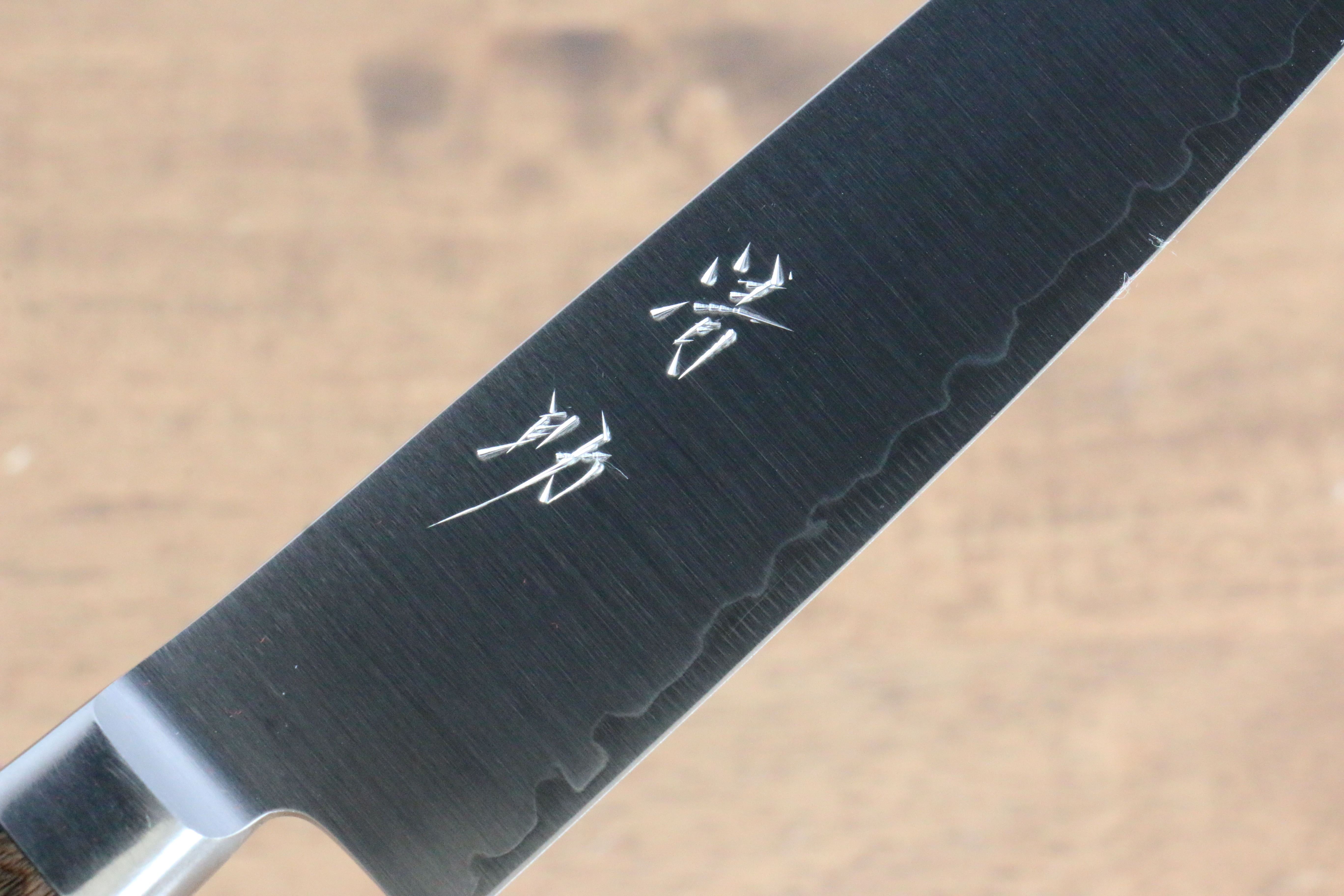 清助 SG2 多用途小刀 150mm 茶色合成木 握把 - 清助刃物