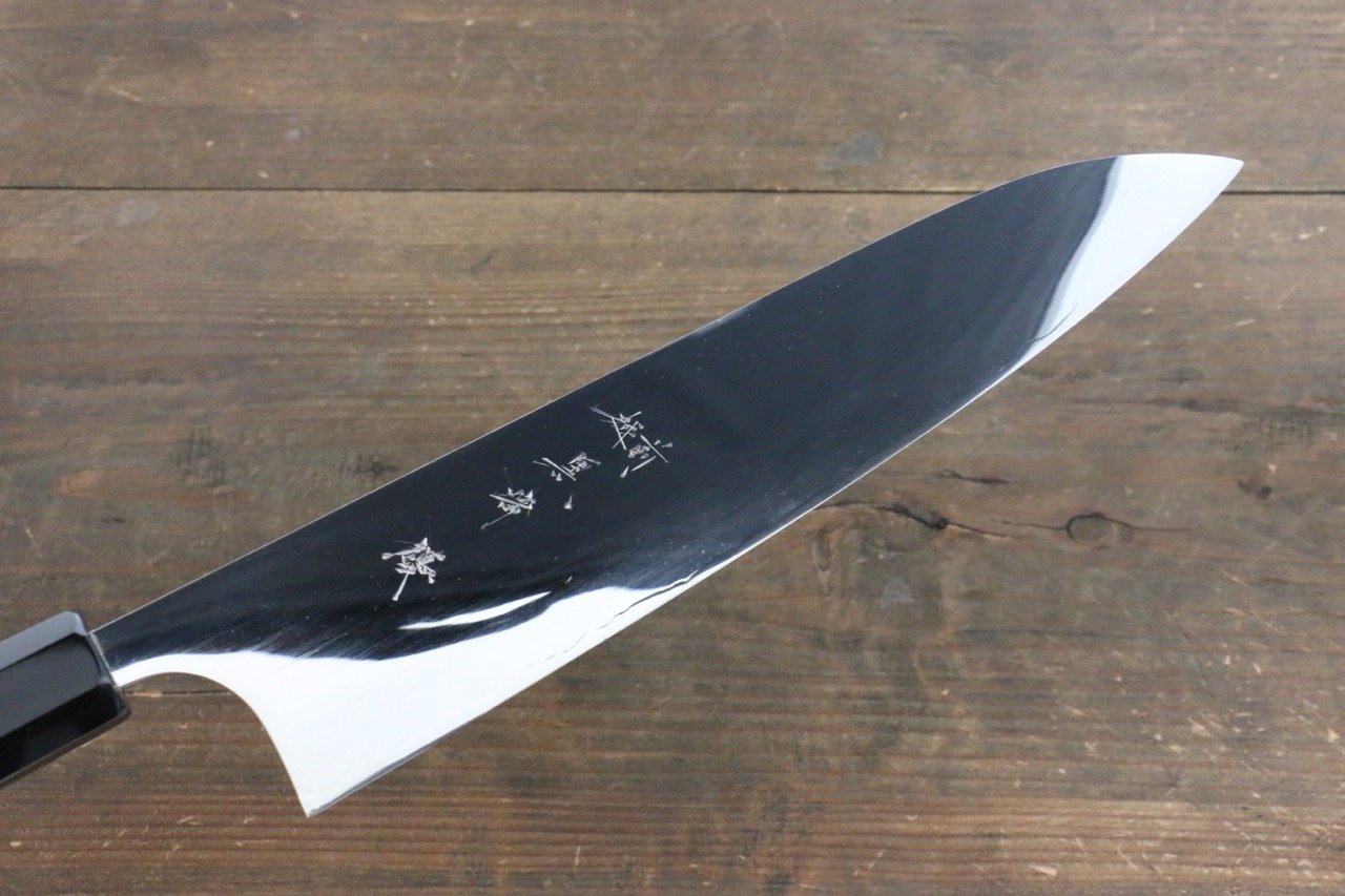 黑崎 優 SG2 鏡面處理 牛刀 240mm 黑檀握把 - 清助刃物