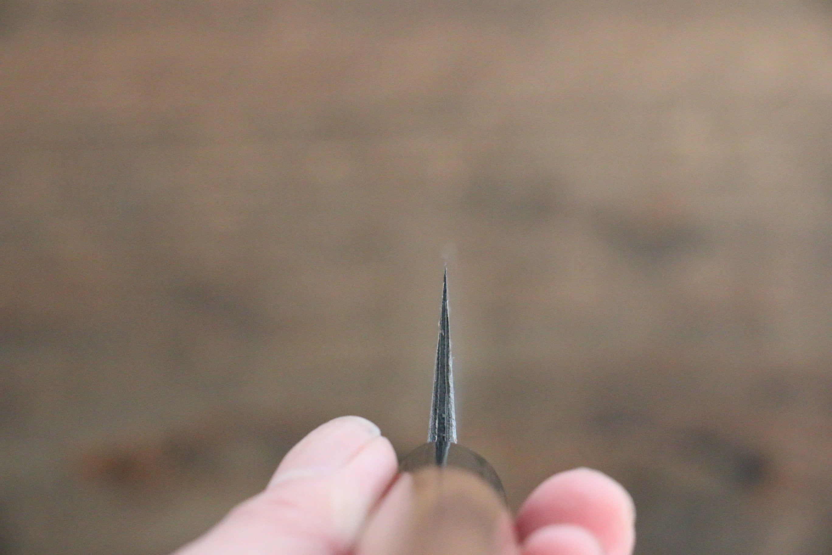 山本 直 VG10 梨地 多用途小刀 150mm 核桃木握把 - 清助刃物