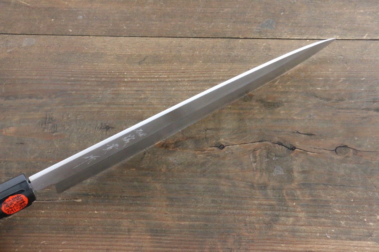 田中 誠貴 銀三鋼 柳刃 270mm 核桃木握把 - 清助刃物